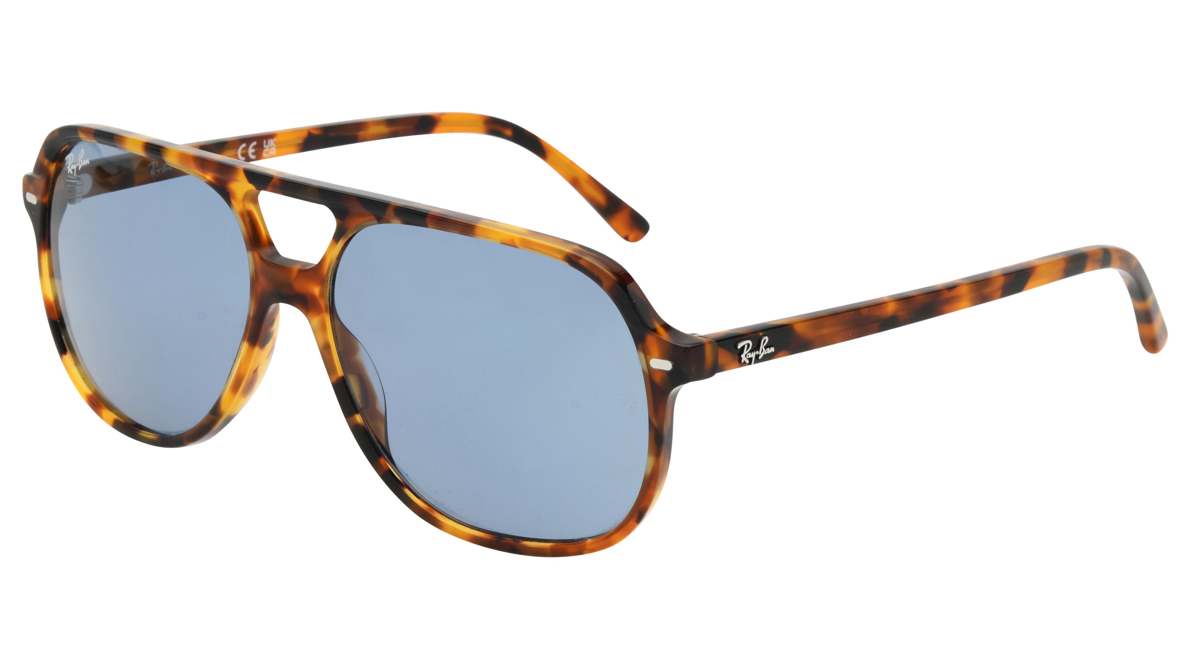 Lunettes de soleil Ray-Ban Mixte Écaille Aviateur Rb2198 Trois-Quart