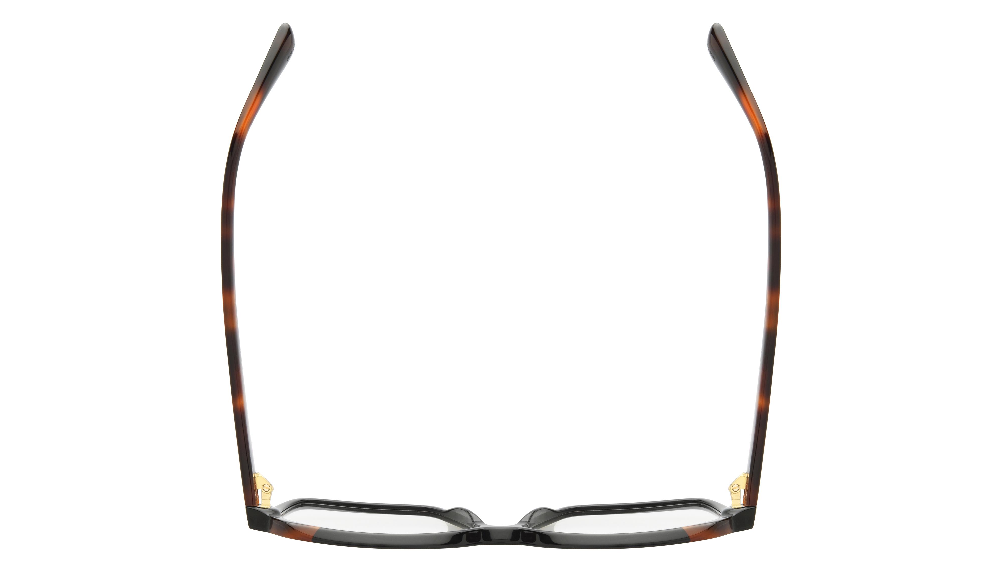 Lunettes de vue Longchamp Femme Noir Rectangle LO2763N Dessus