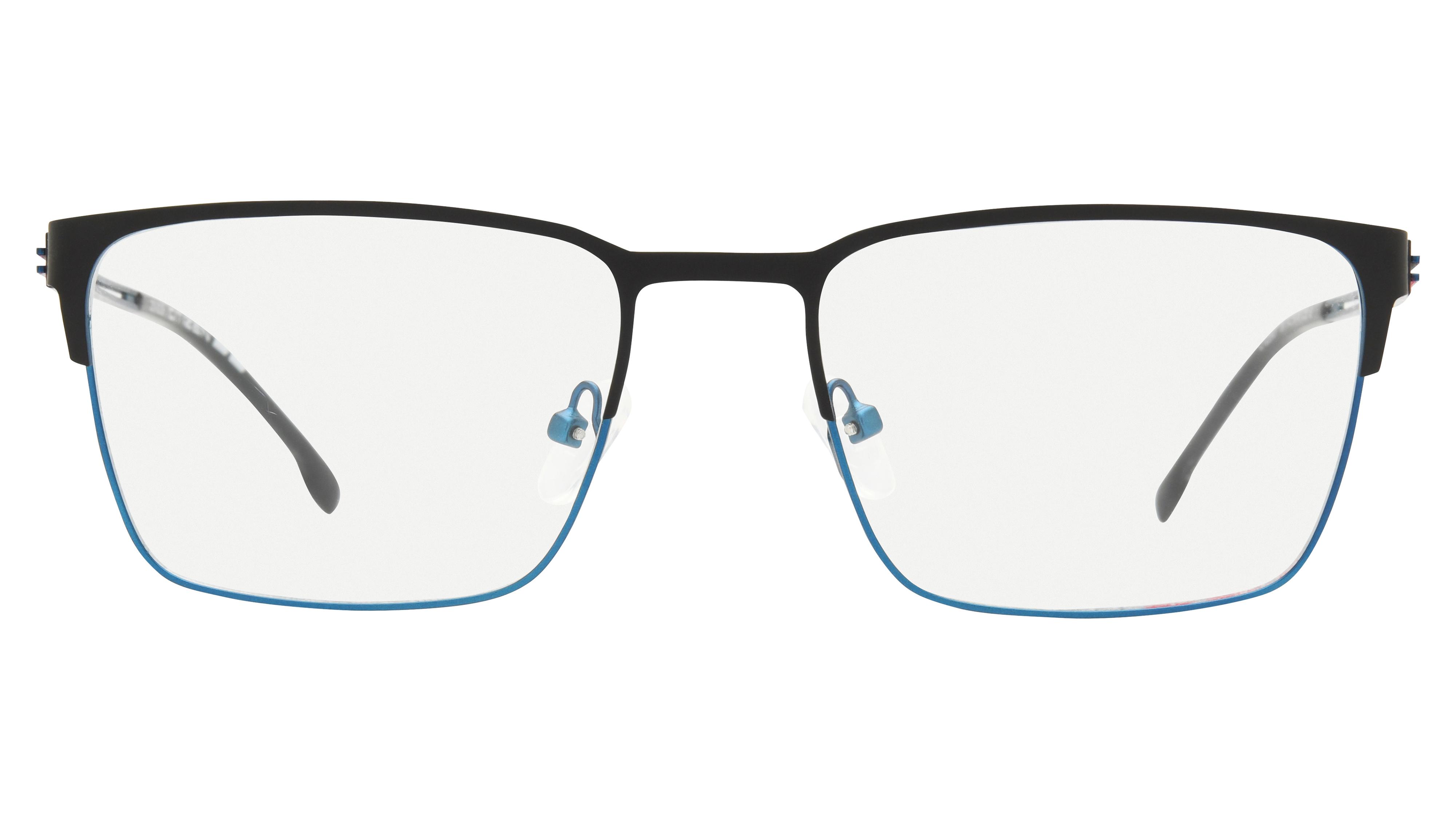 Lunettes de vue Citizen Homme Gris Rectangle Ctz2607 Face