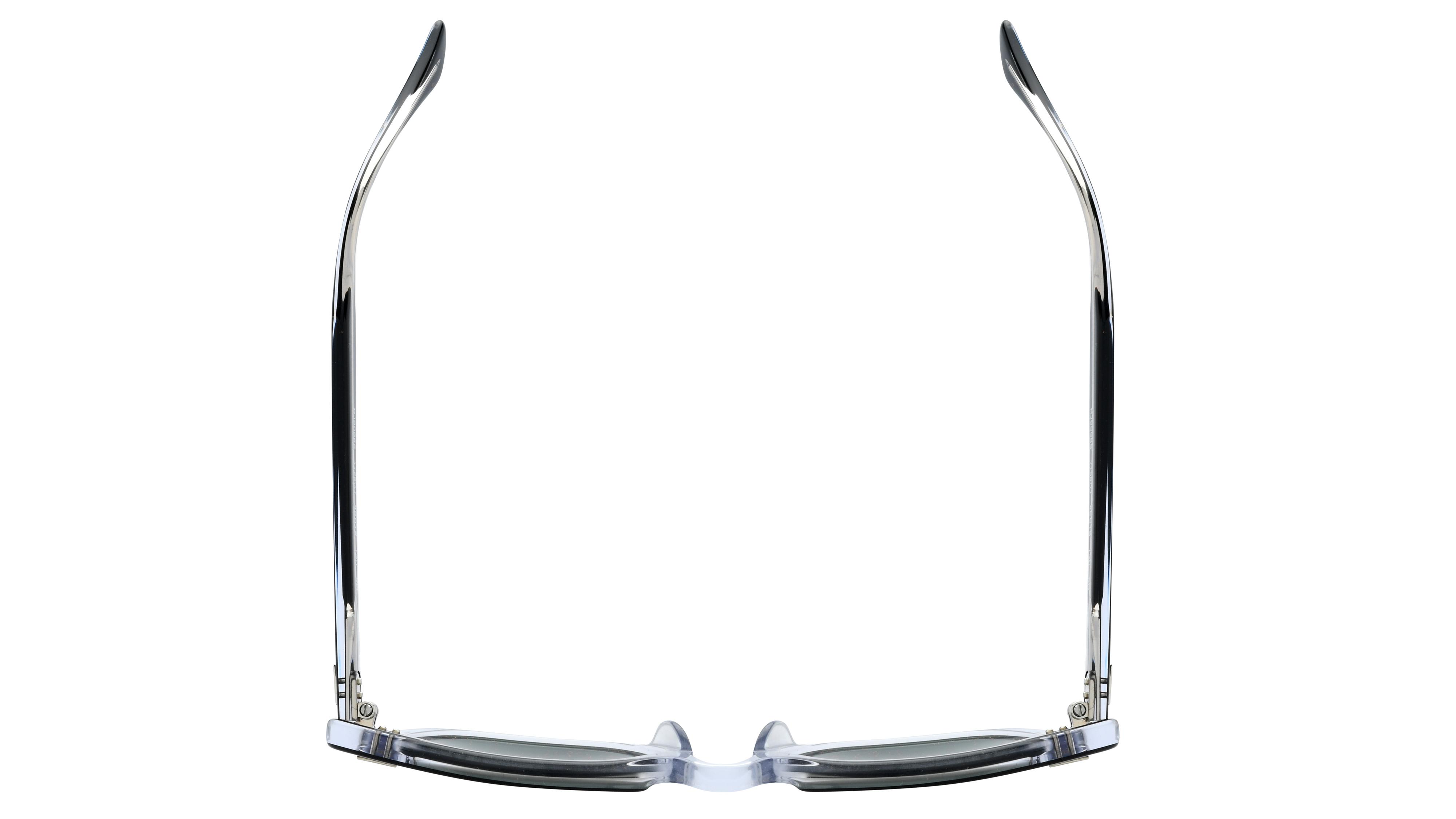 Lunettes de soleil Ray-Ban Mixte Noir Carré Rj9098S Dessus