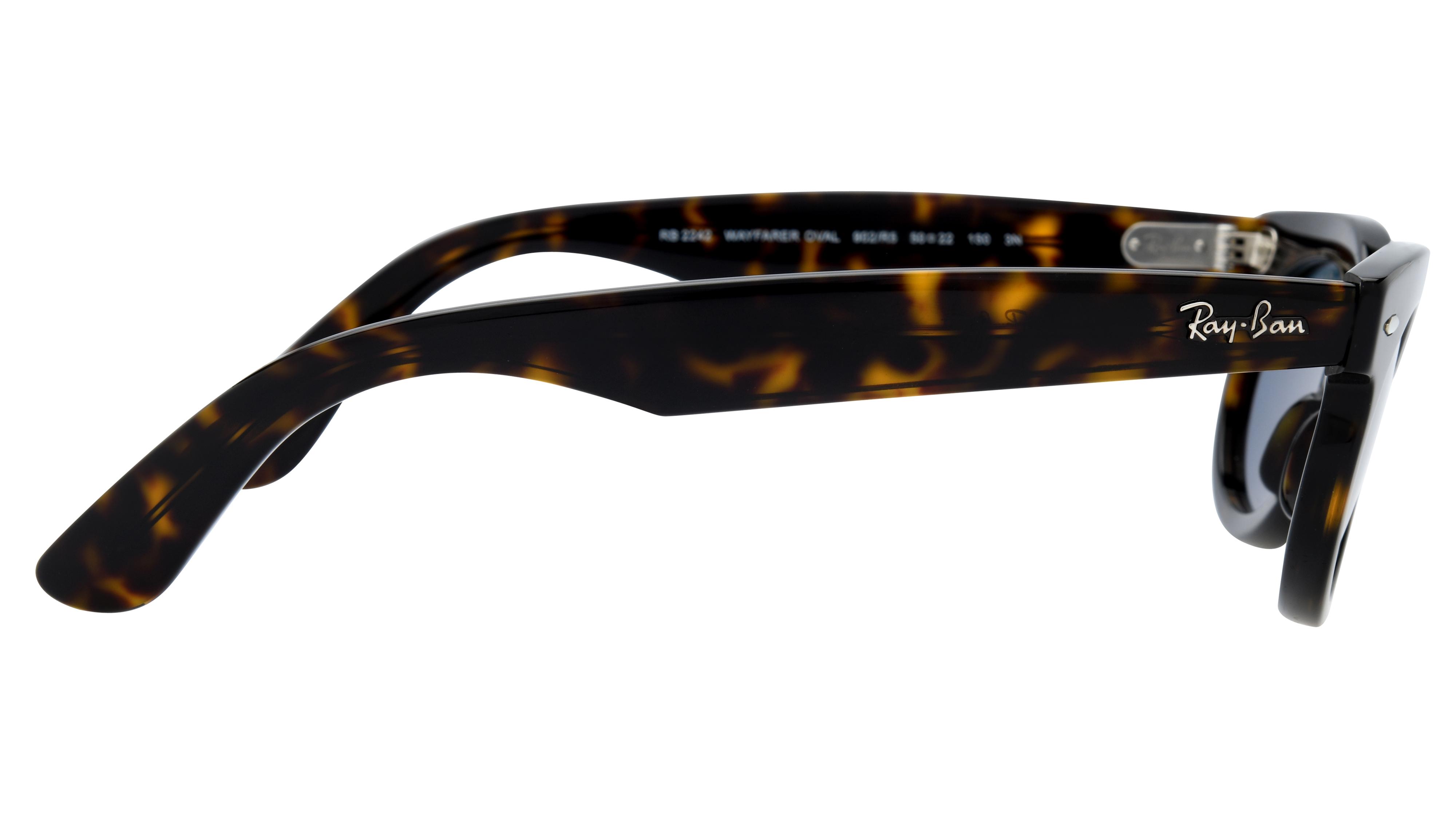 Lunettes de soleil Ray-Ban Mixte Écaille Ovale RB2242 Droite