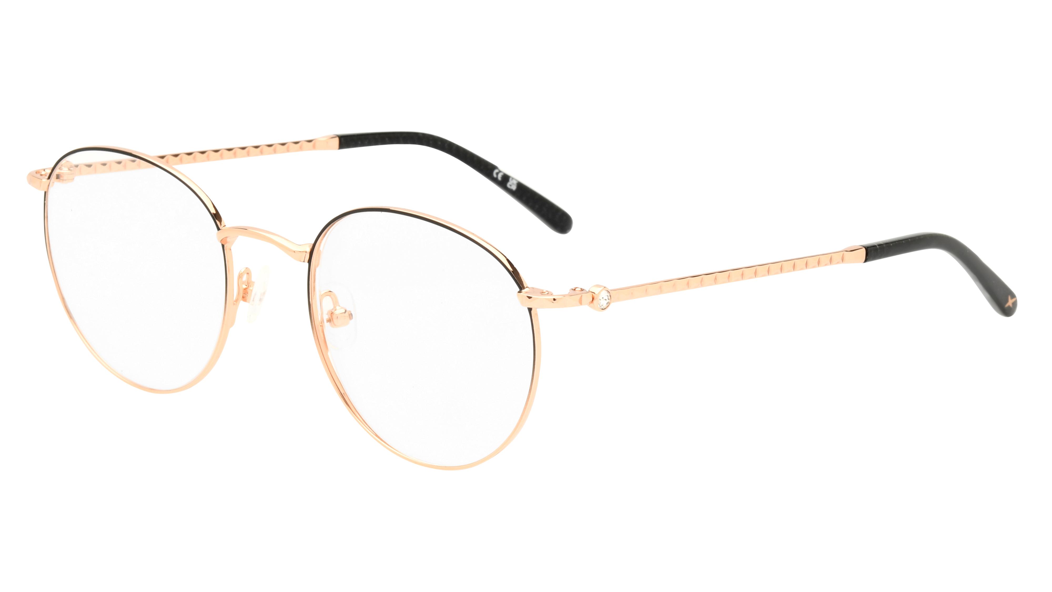 Lunettes de vue Mauboussin Mau2302 01 Or Rose Ronde Krys