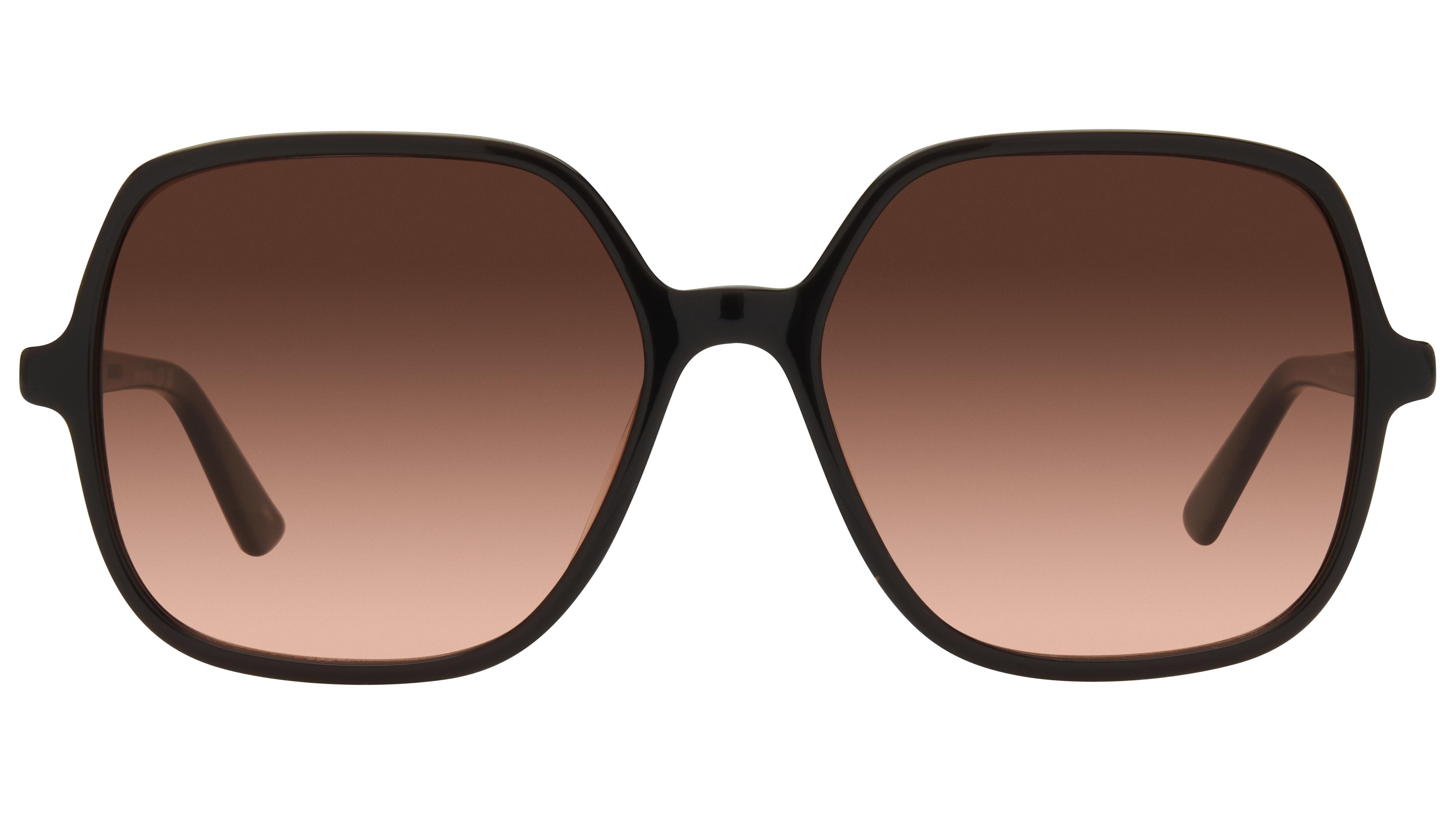 Lunettes de soleil Chloé Femme Gris Carré ch0362s Face