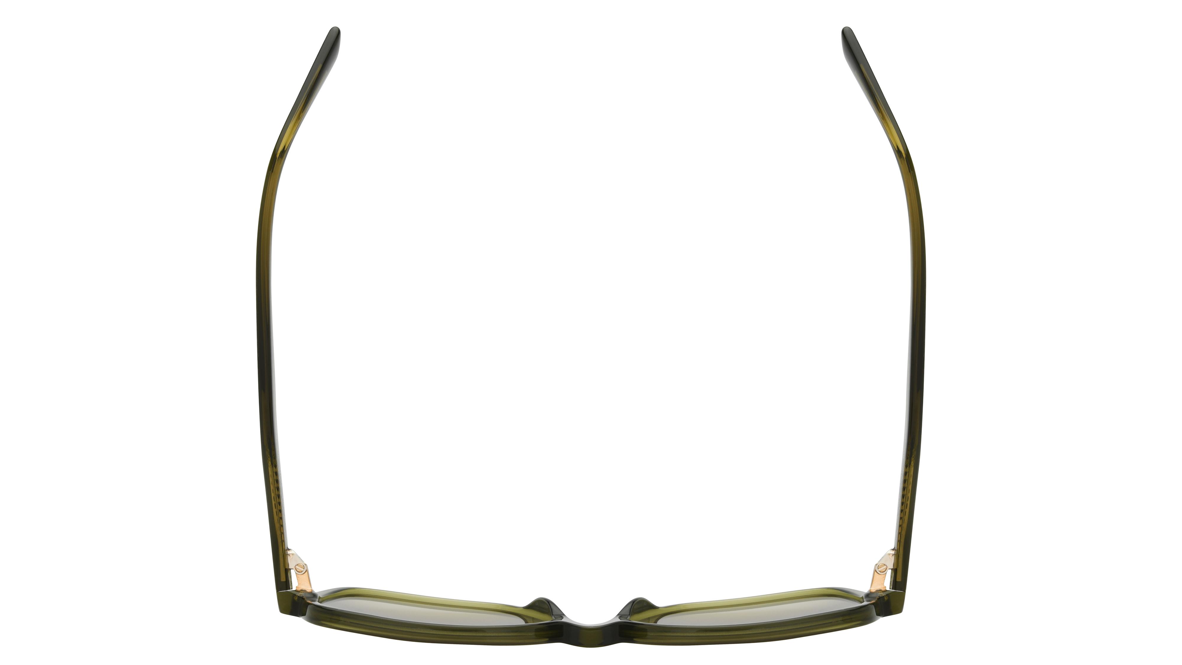 Lunettes de soleil Longchamp Femme Vert Carré lo808s Dessus