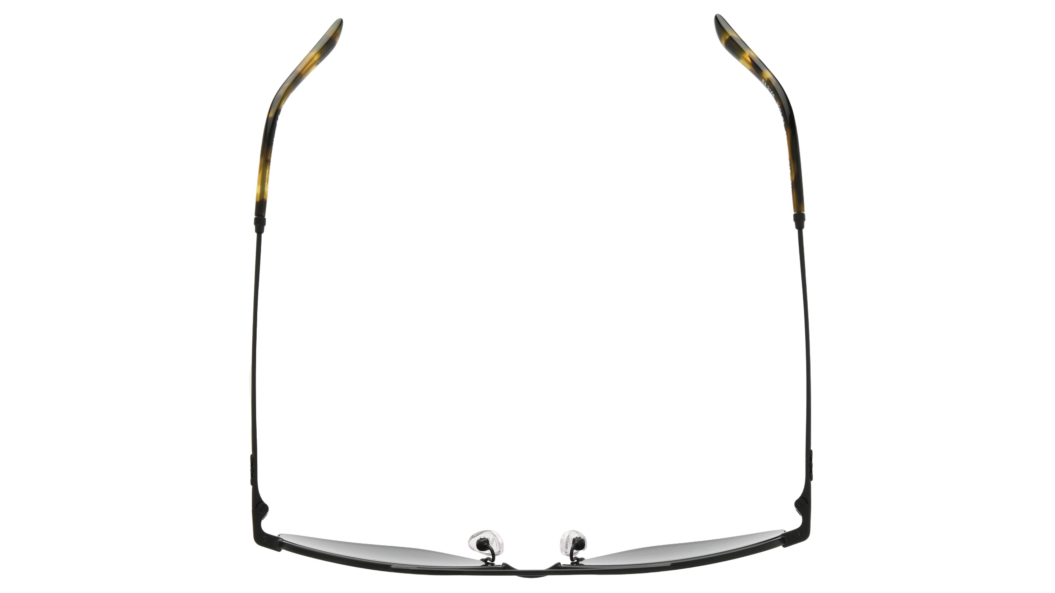 Lunettes de soleil Emporio Armani Homme Noir Aviateur EA2156 Dessus
