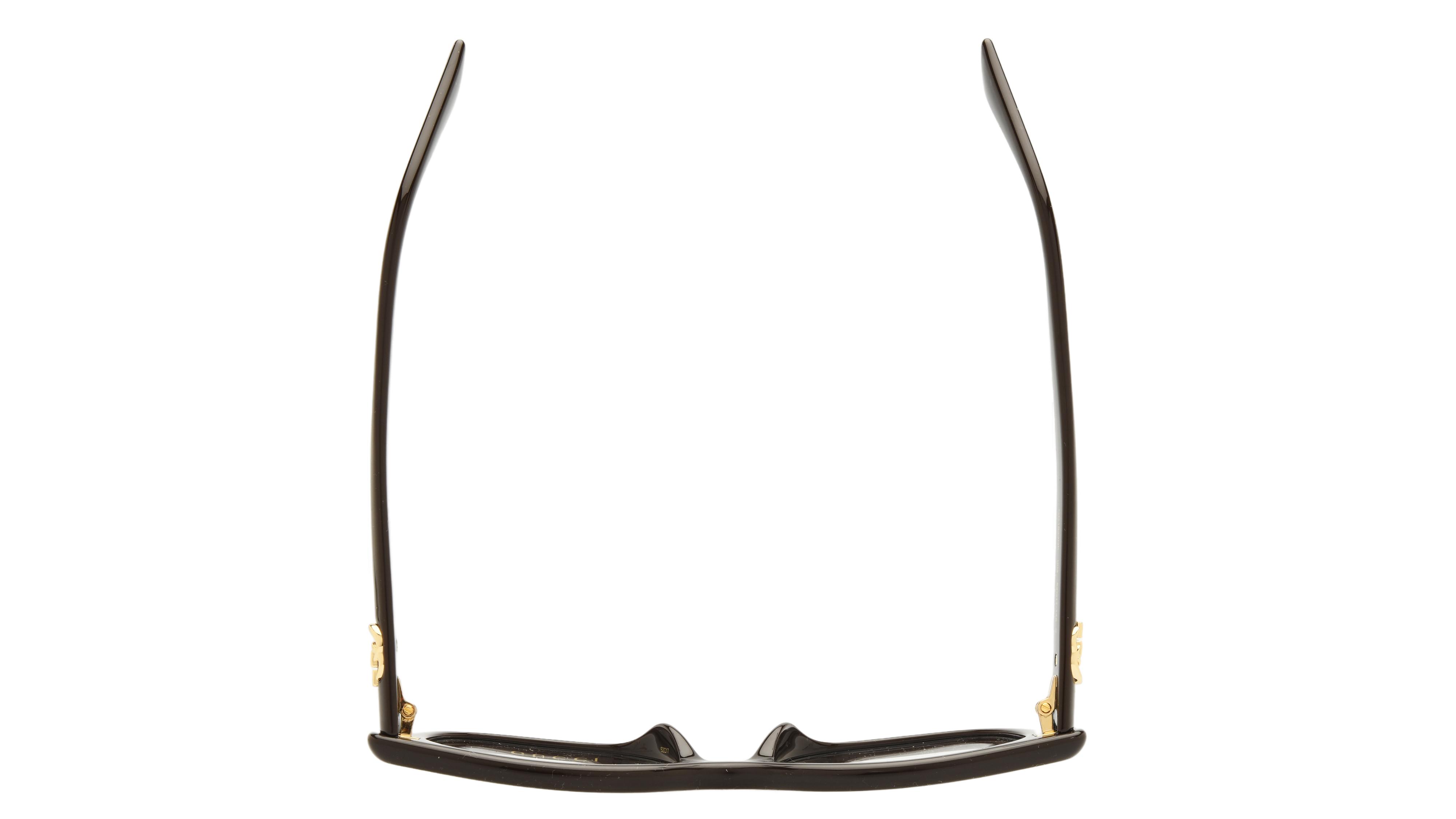 Lunettes de vue Gucci Femme Marron Rectangle GG1833OK Dessus