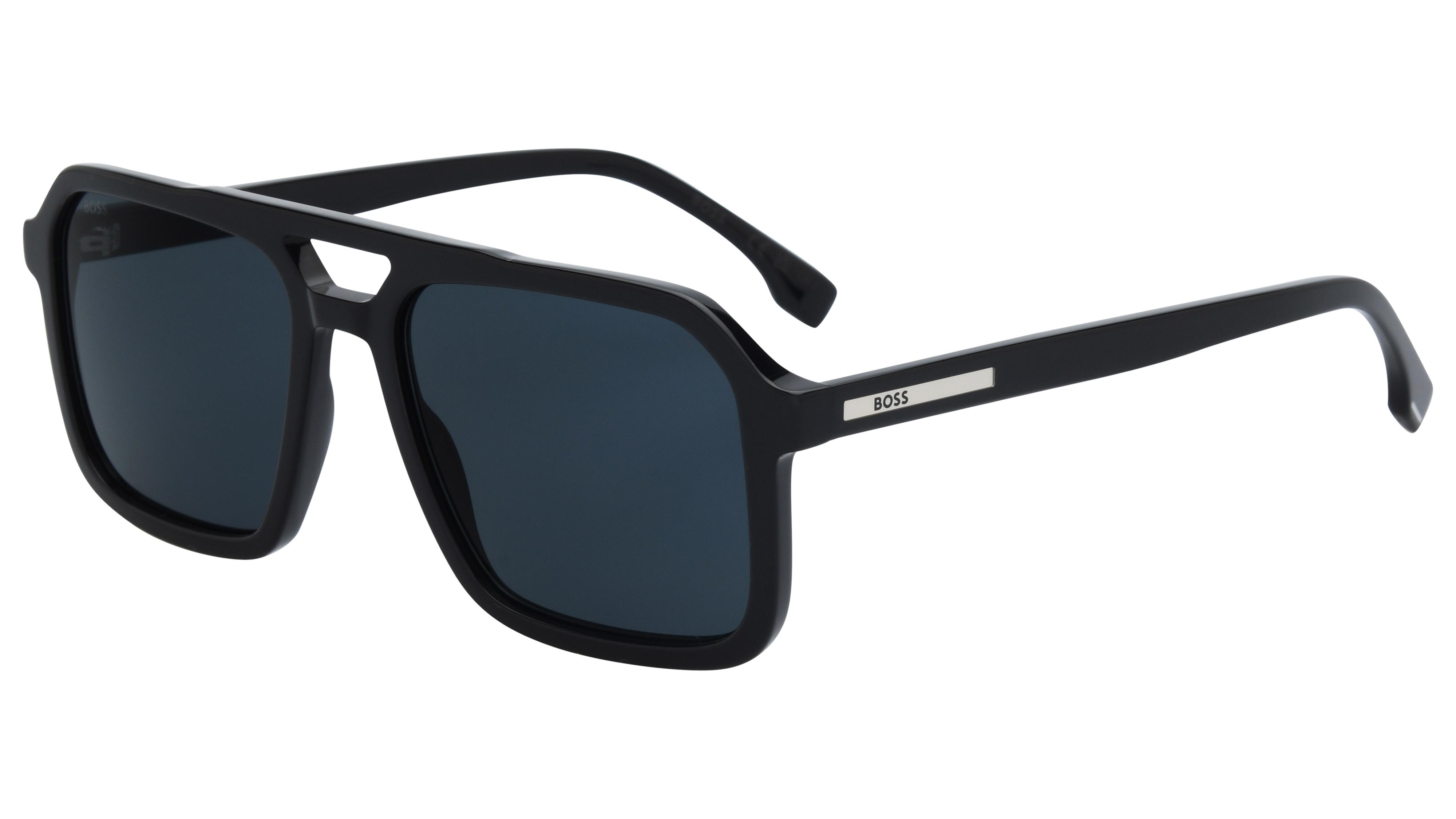 Lunettes de soleil Boss Homme Noir Carré BOSS Trois-Quart