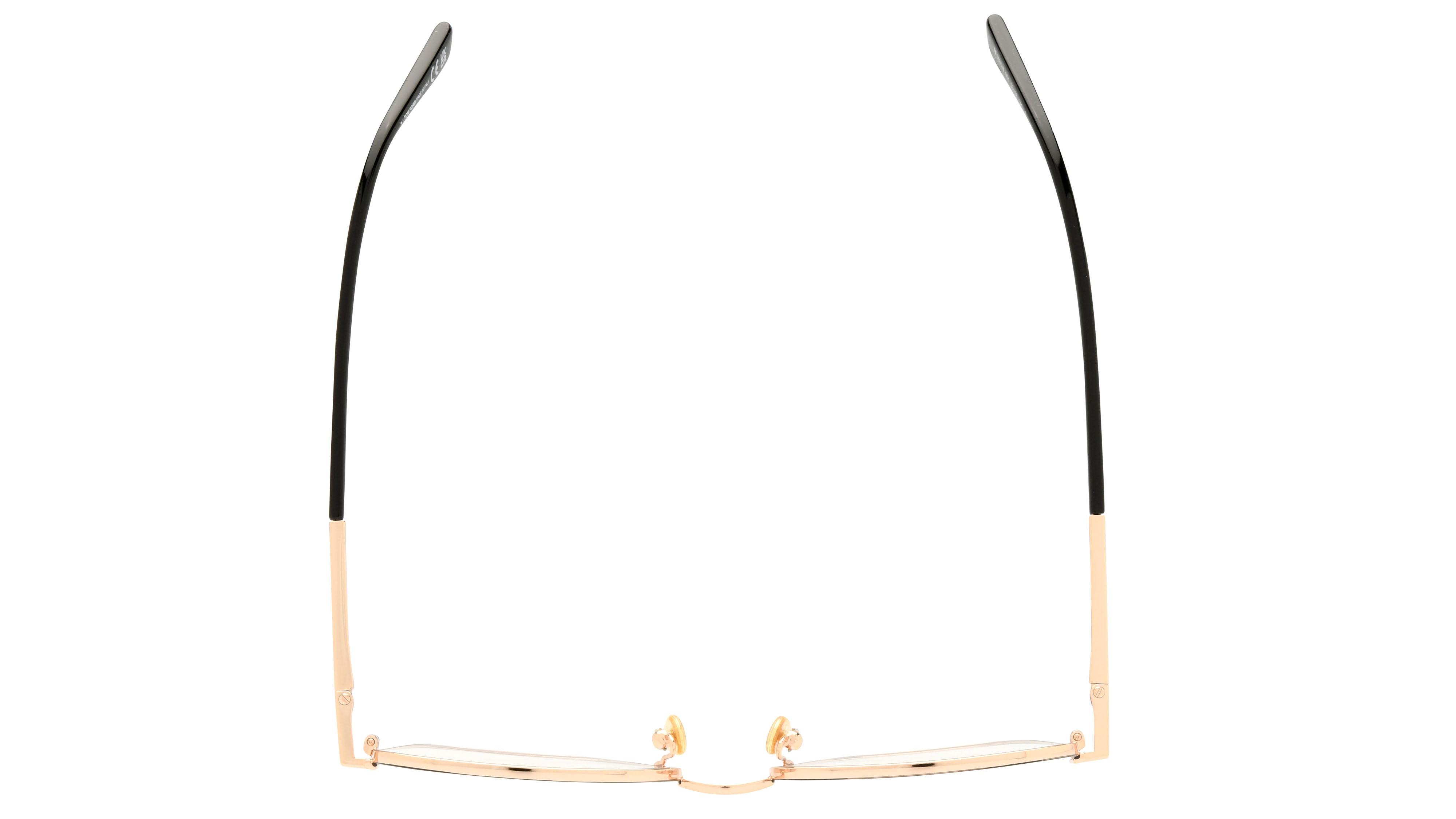 Lunettes de vue Tom Ford Femme Noir Carré Tf5685-B Dessus