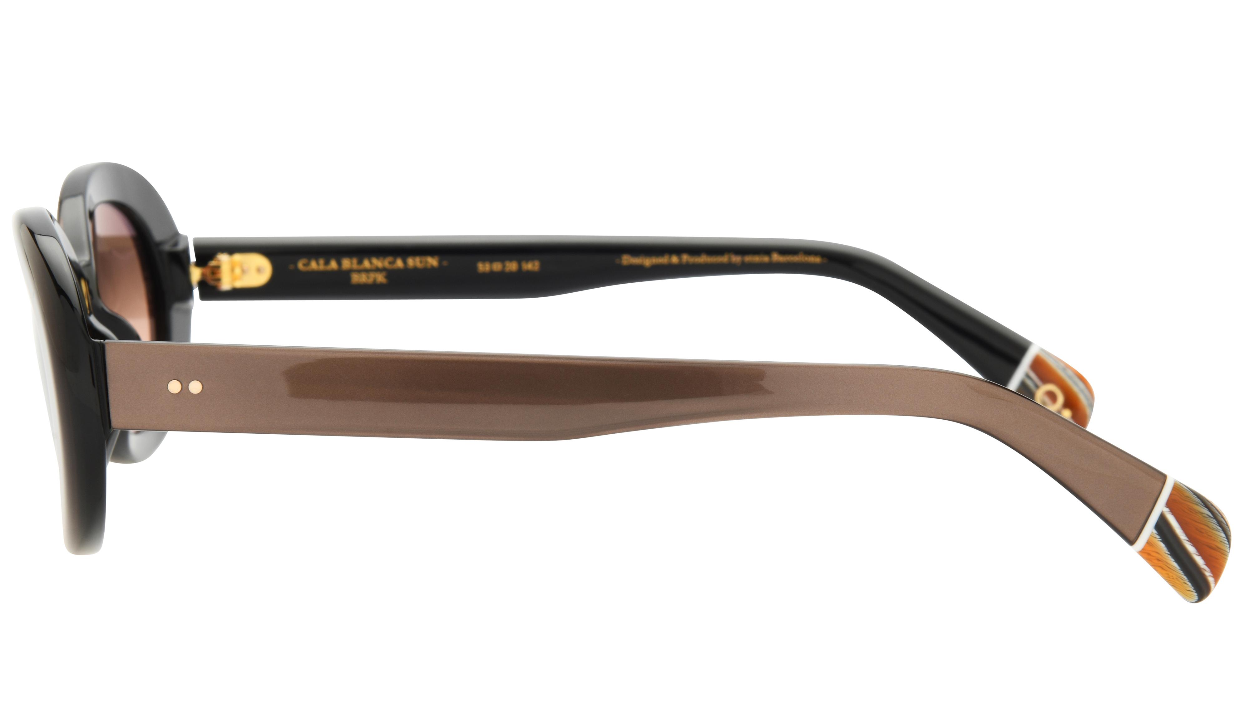 Lunettes de soleil Etnia Barcelona Femme Marron Ovale Calabl Gauche