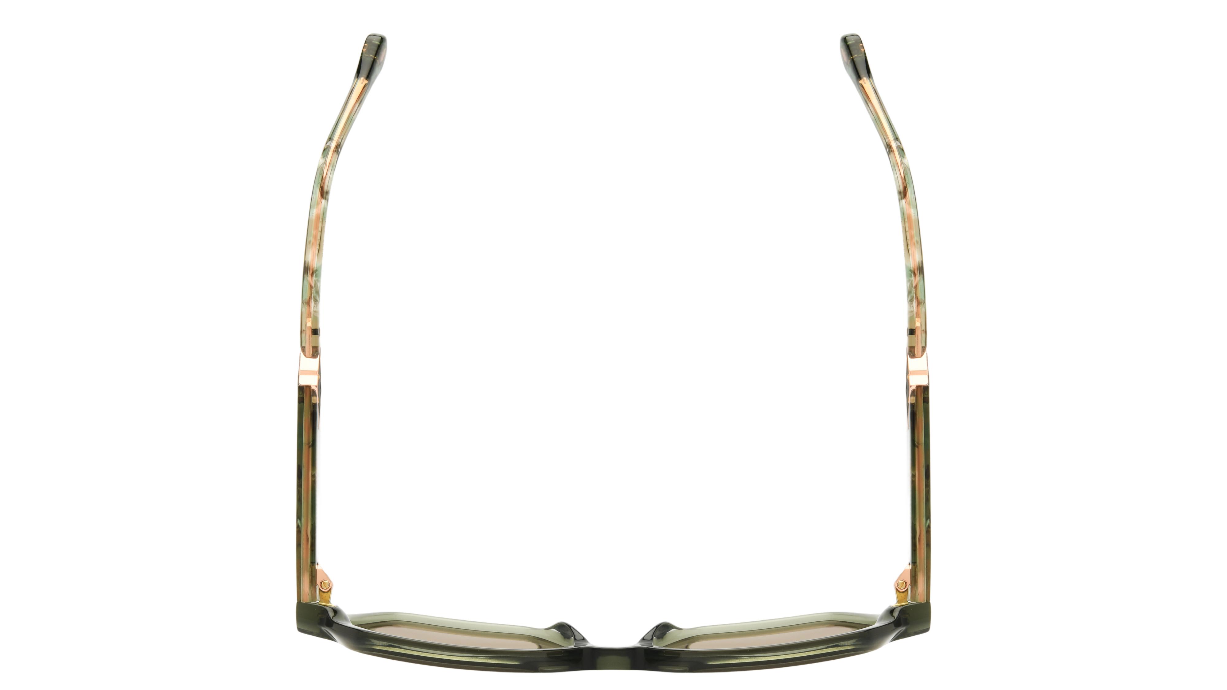 Lunettes de soleil ba&sh Femme Transparent Rectangle LIZBET Dessus