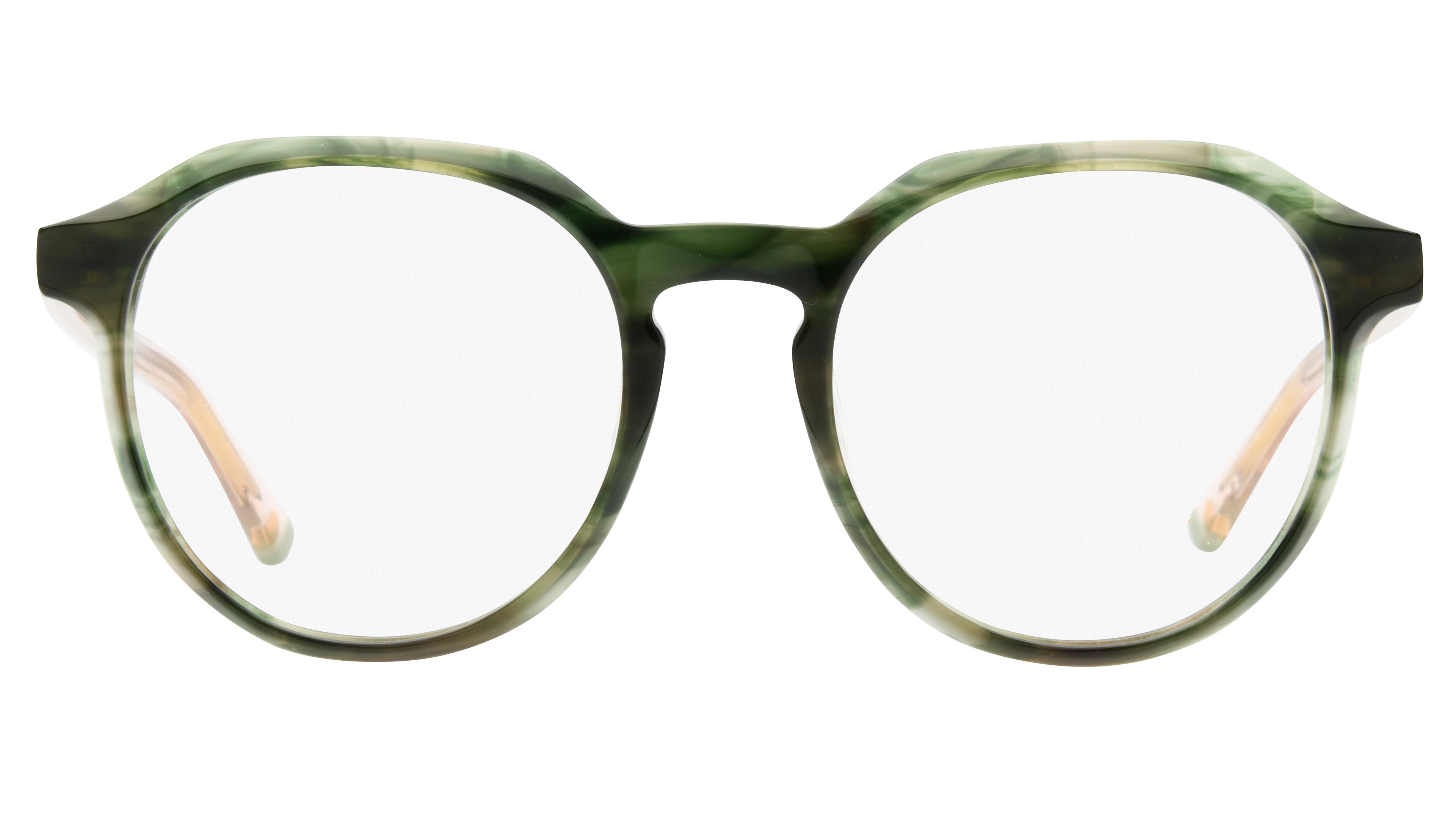 Lunettes de vue Siralya Femme Vert Pantos Sir2310 Face