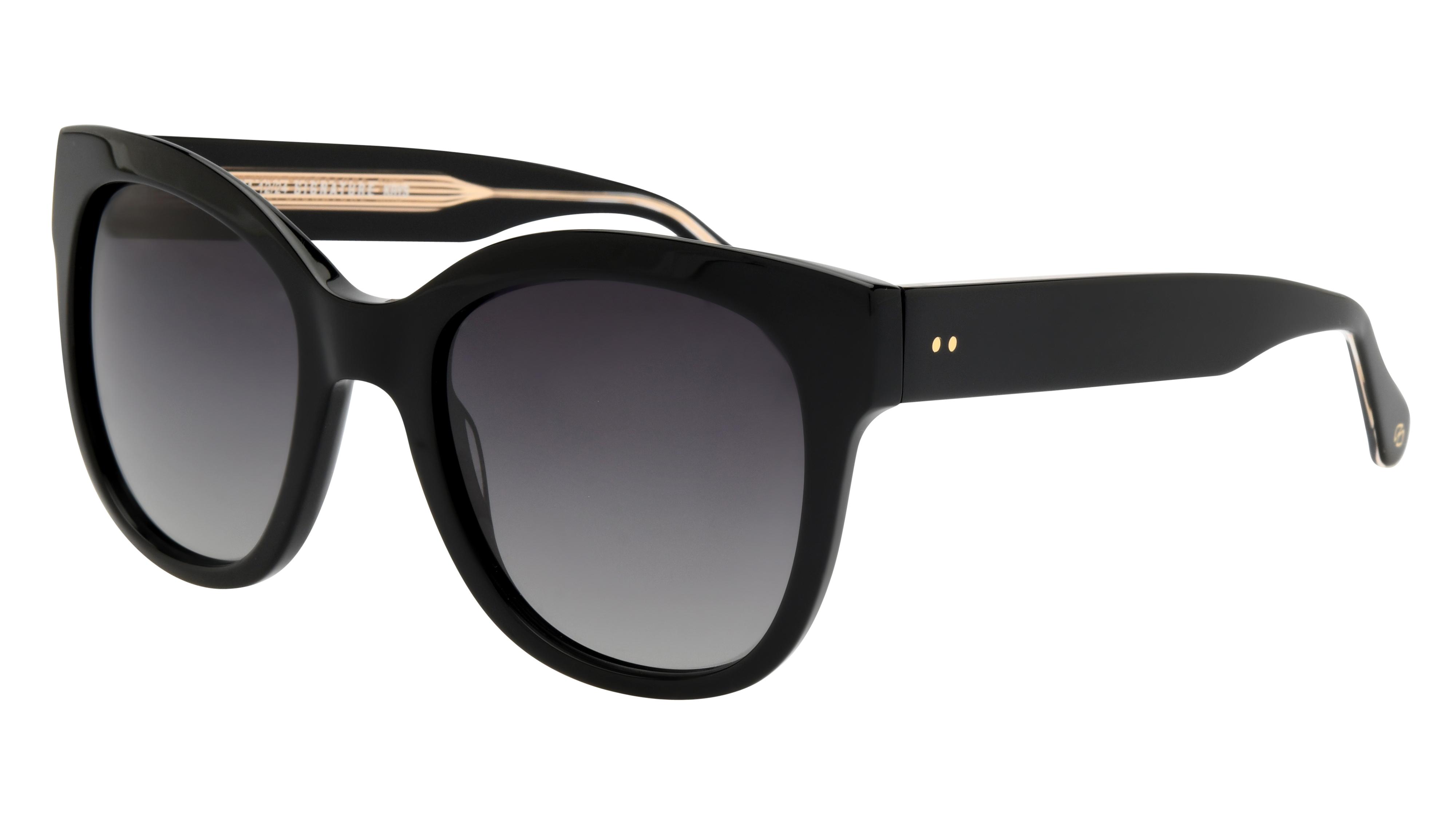 Lunettes de soleil Signature Krys Femme Noir Papillon Skj2524-F Trois-Quart
