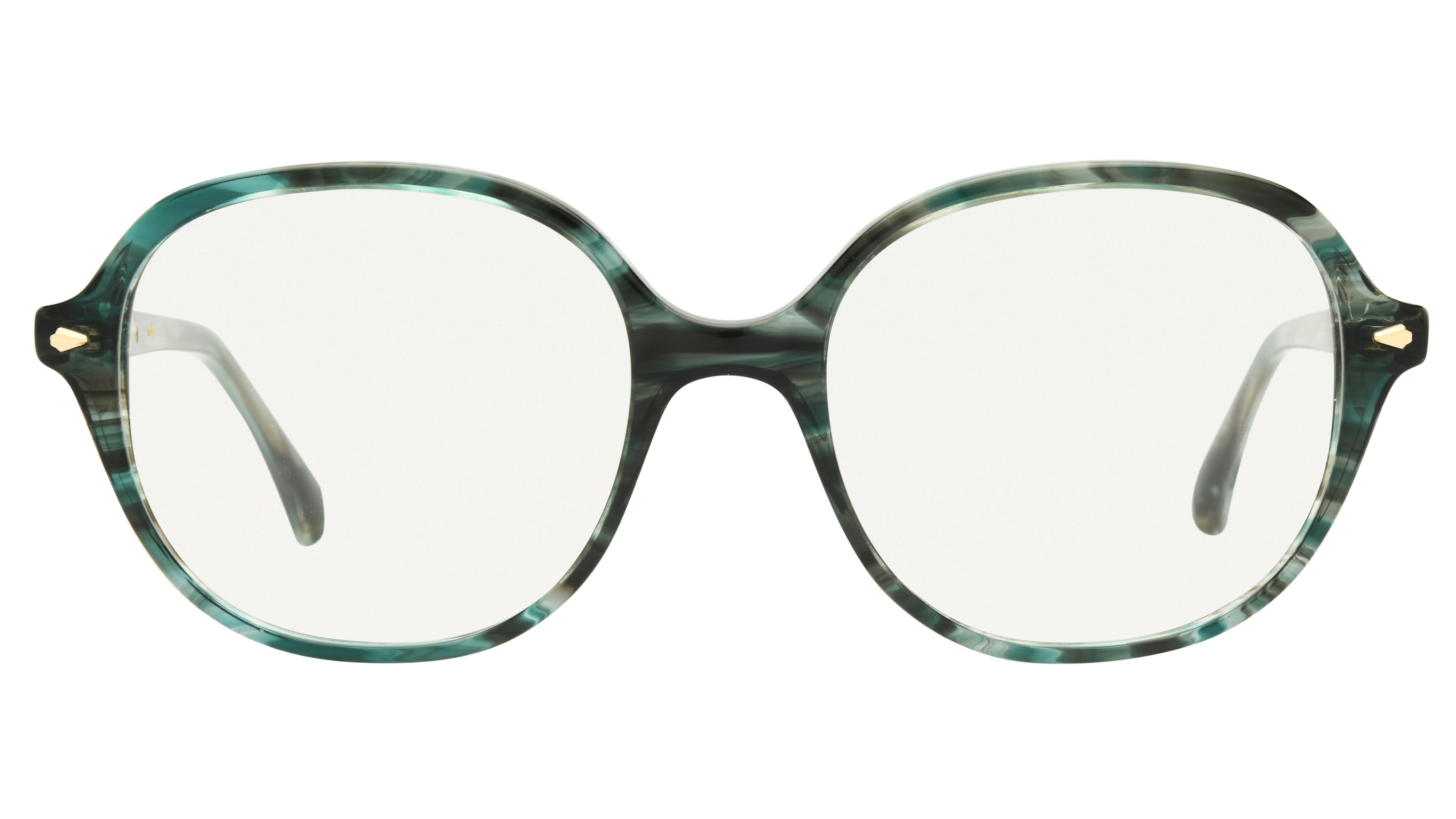Lunettes de vue Maje Femme Vert Ovale mj1079 Face