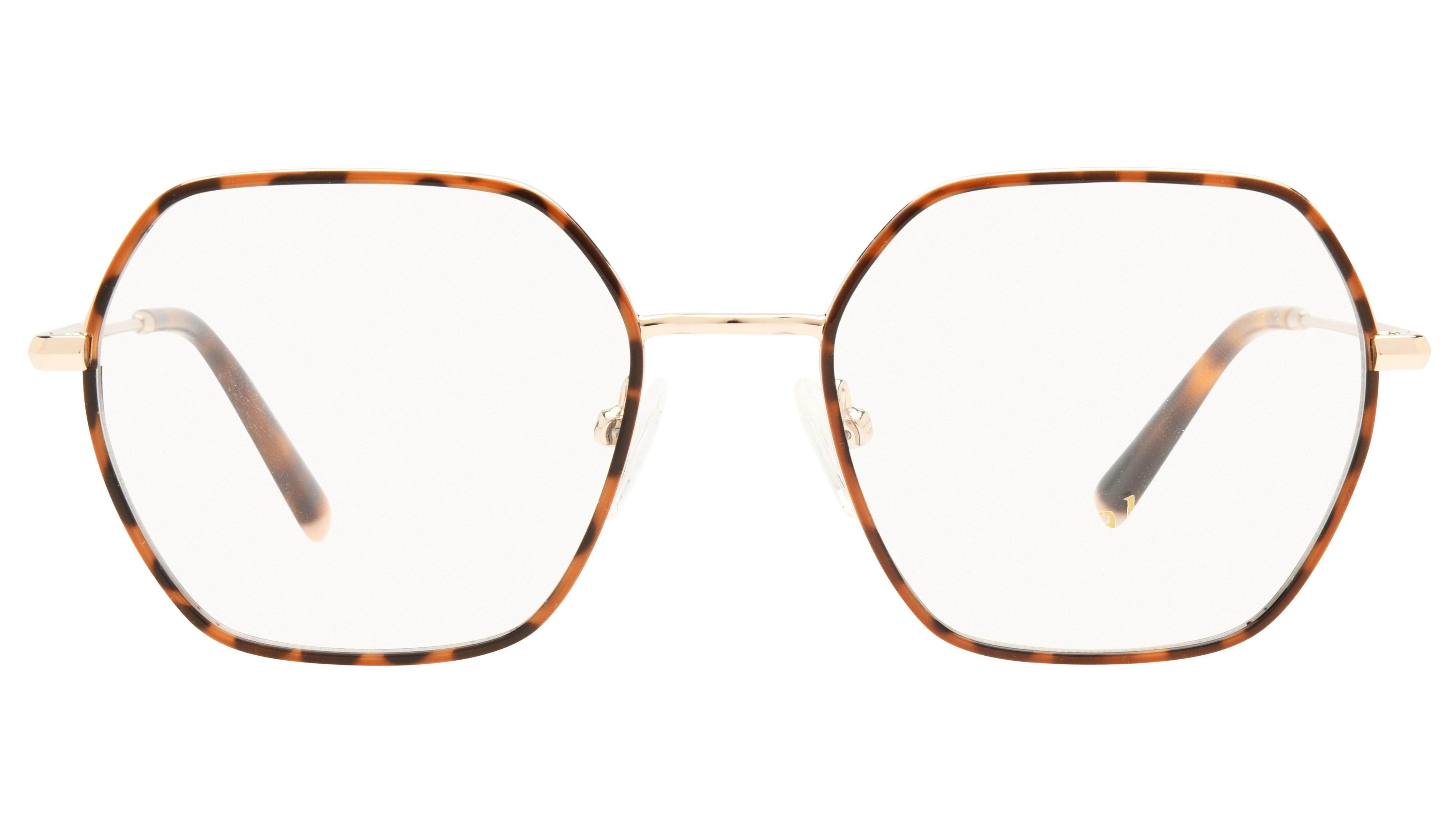 Lunettes de vue Siralya Femme Écaille Carré Sir2504 Face