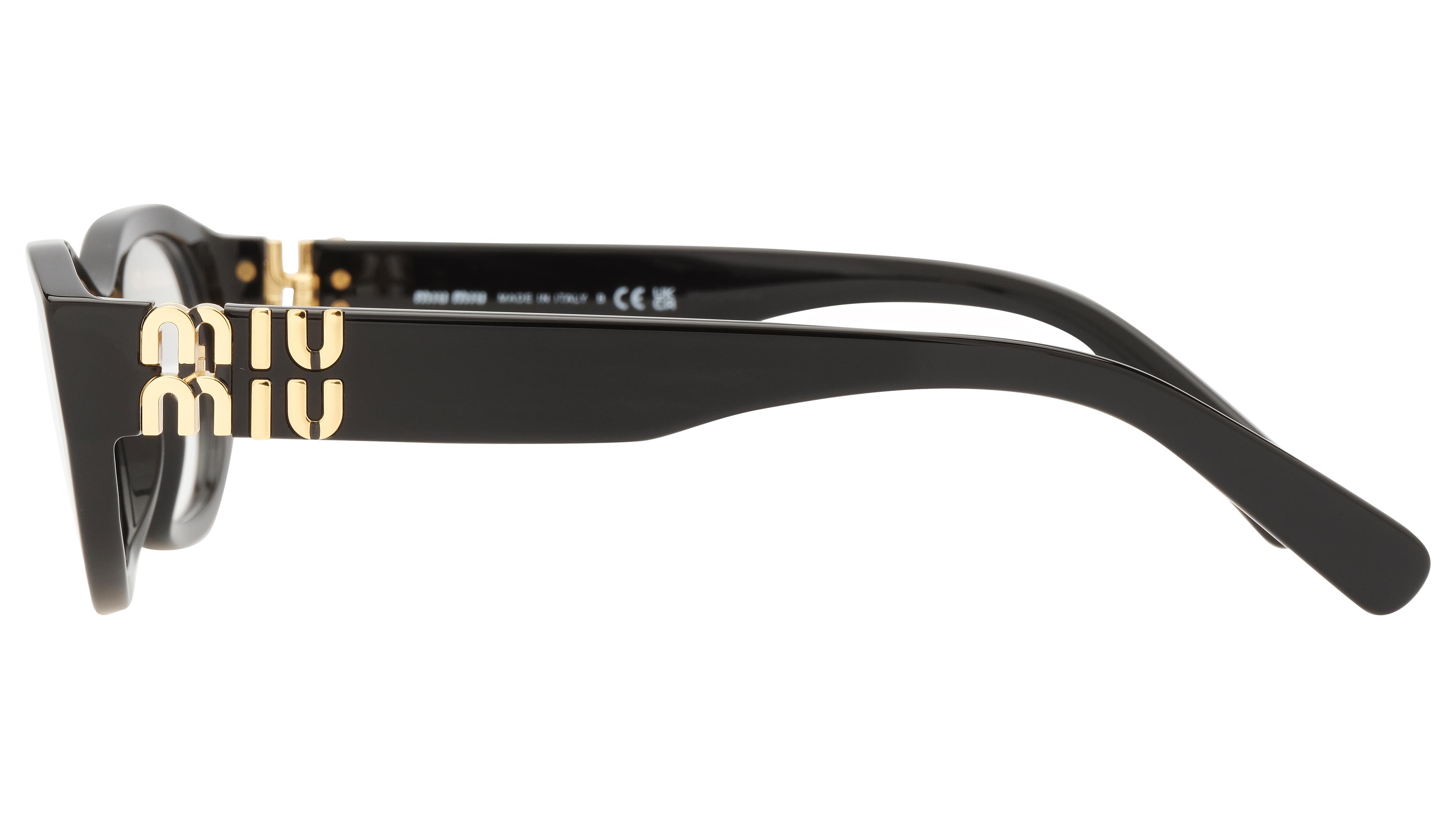 Lunettes de vue Miu Miu Femme Noir Papillon MU Gauche