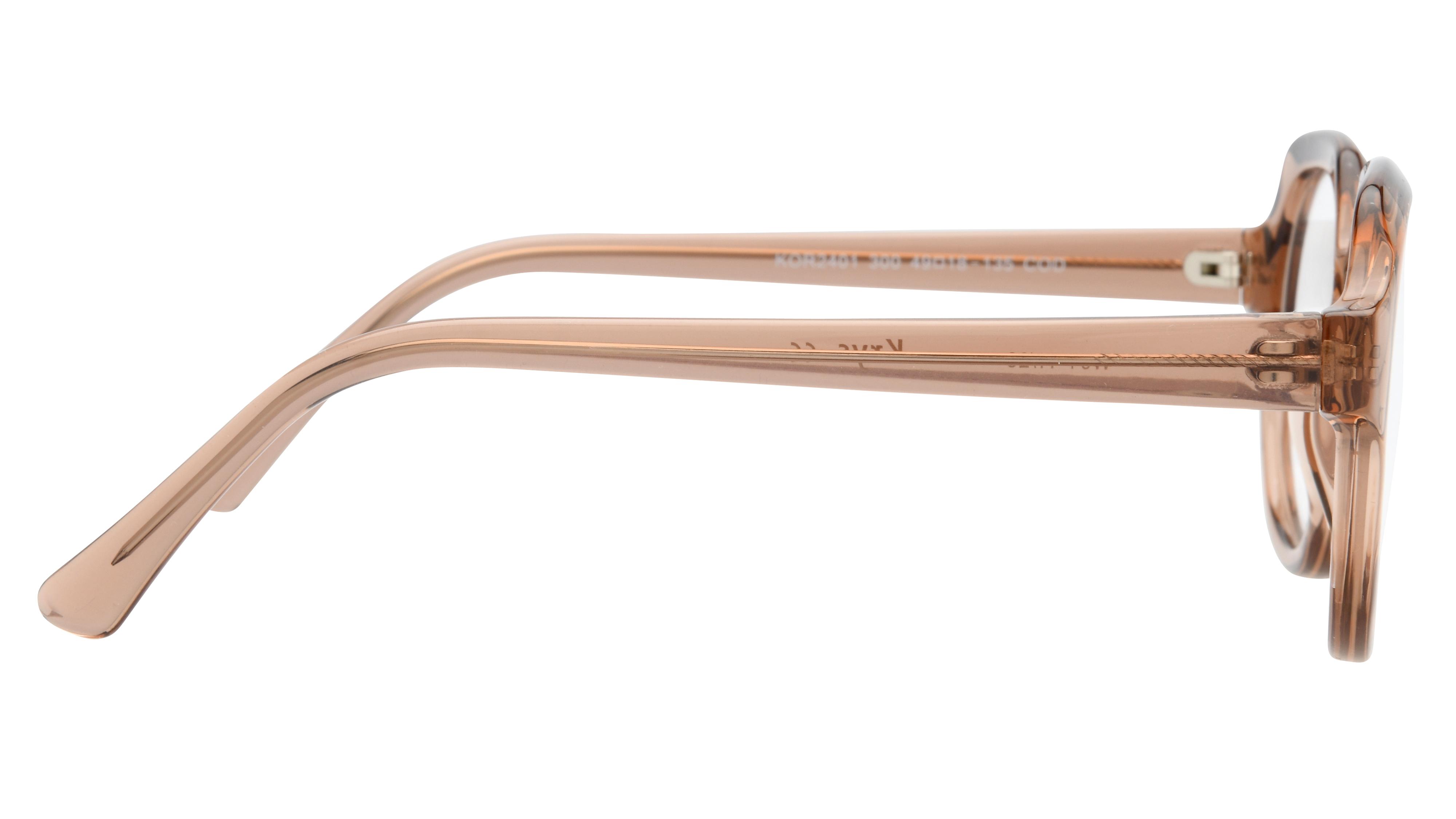 Lunettes de vue Signature Krys Femme Marron Carré Kor2401 Droite