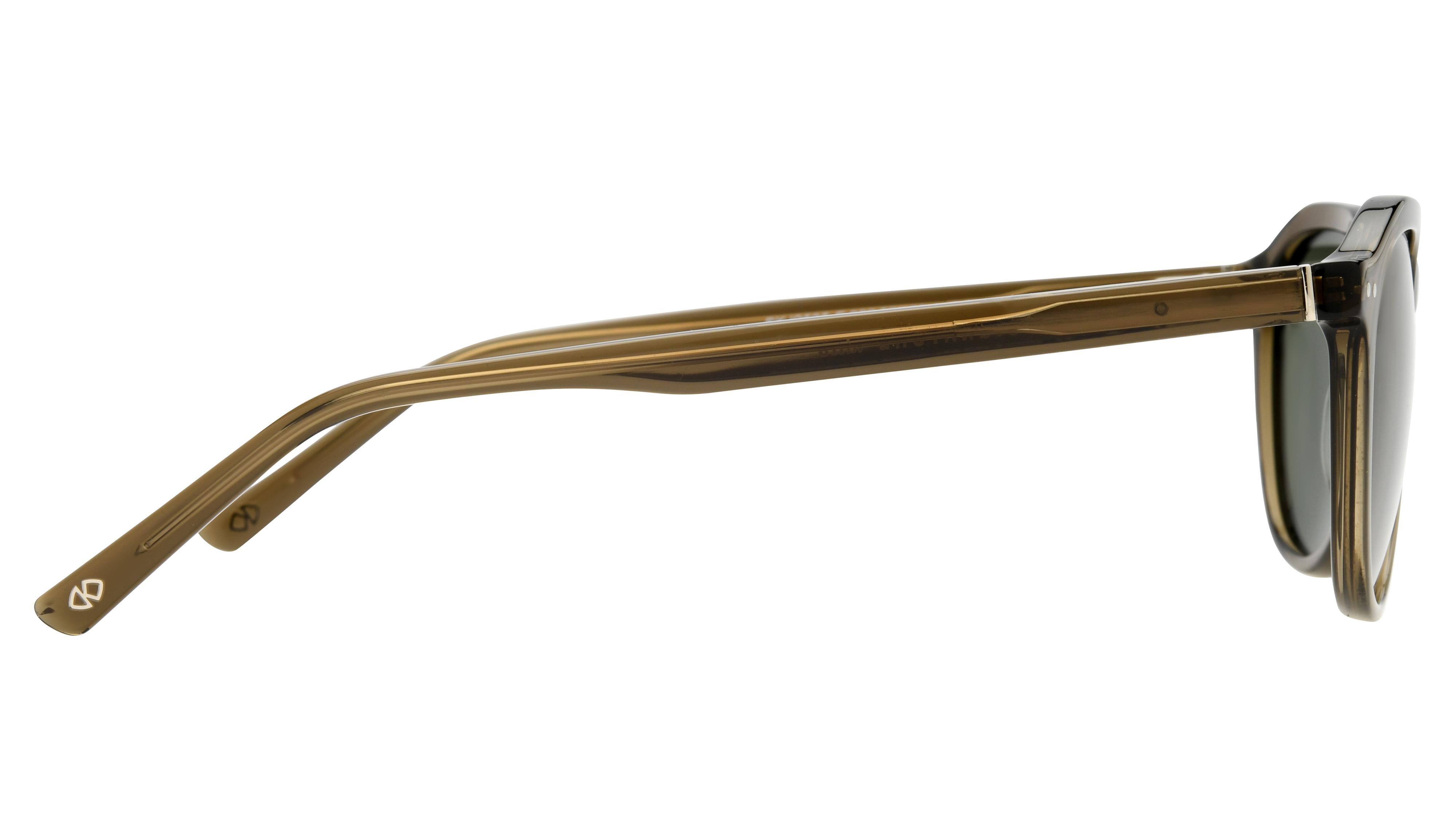 Lunettes de soleil Signature Krys Mixte Vert Ronde Skj2535-E Droite