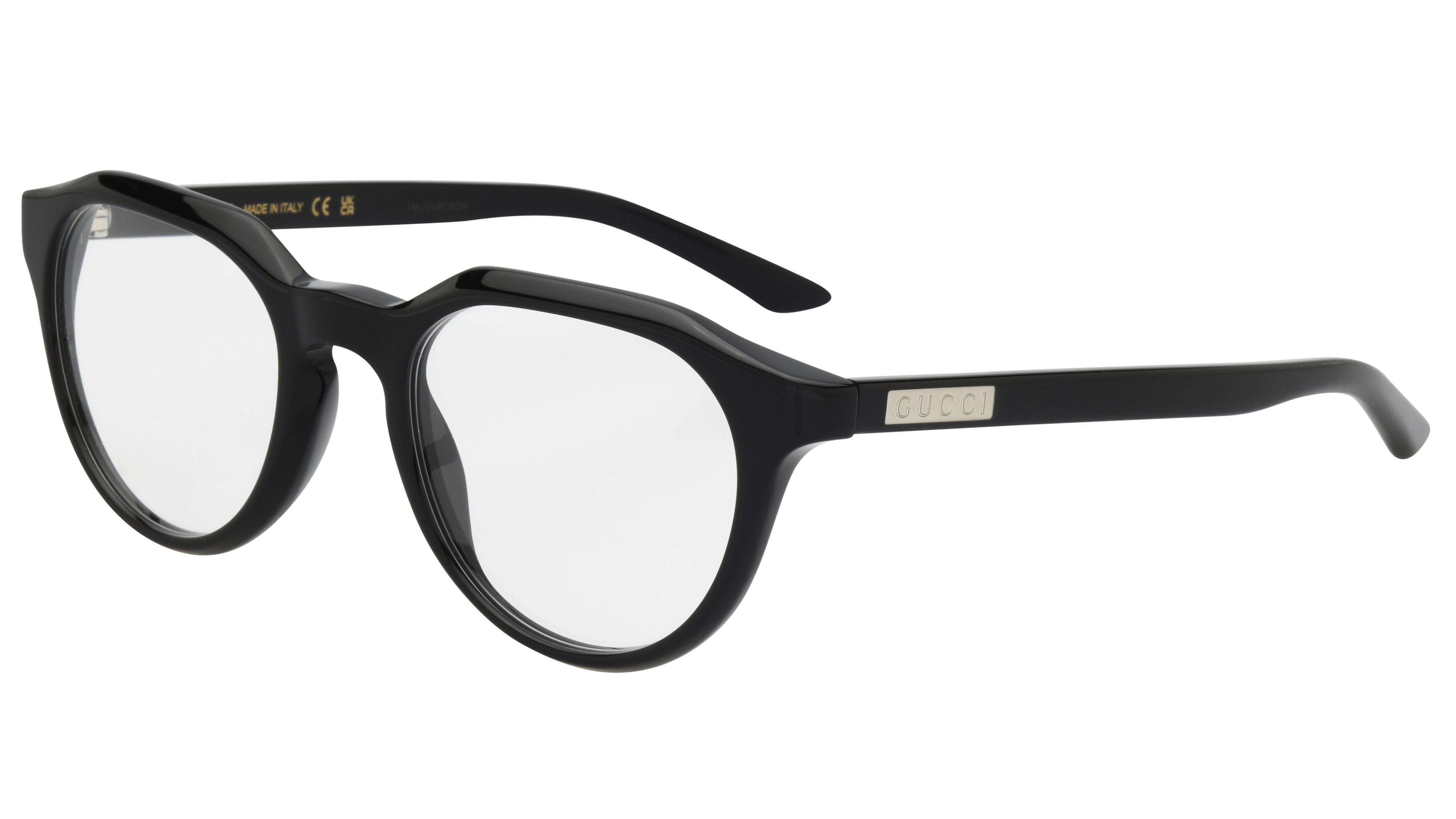Lunettes de vue Gucci Homme Noir Pantos Gg2083O Trois-Quart