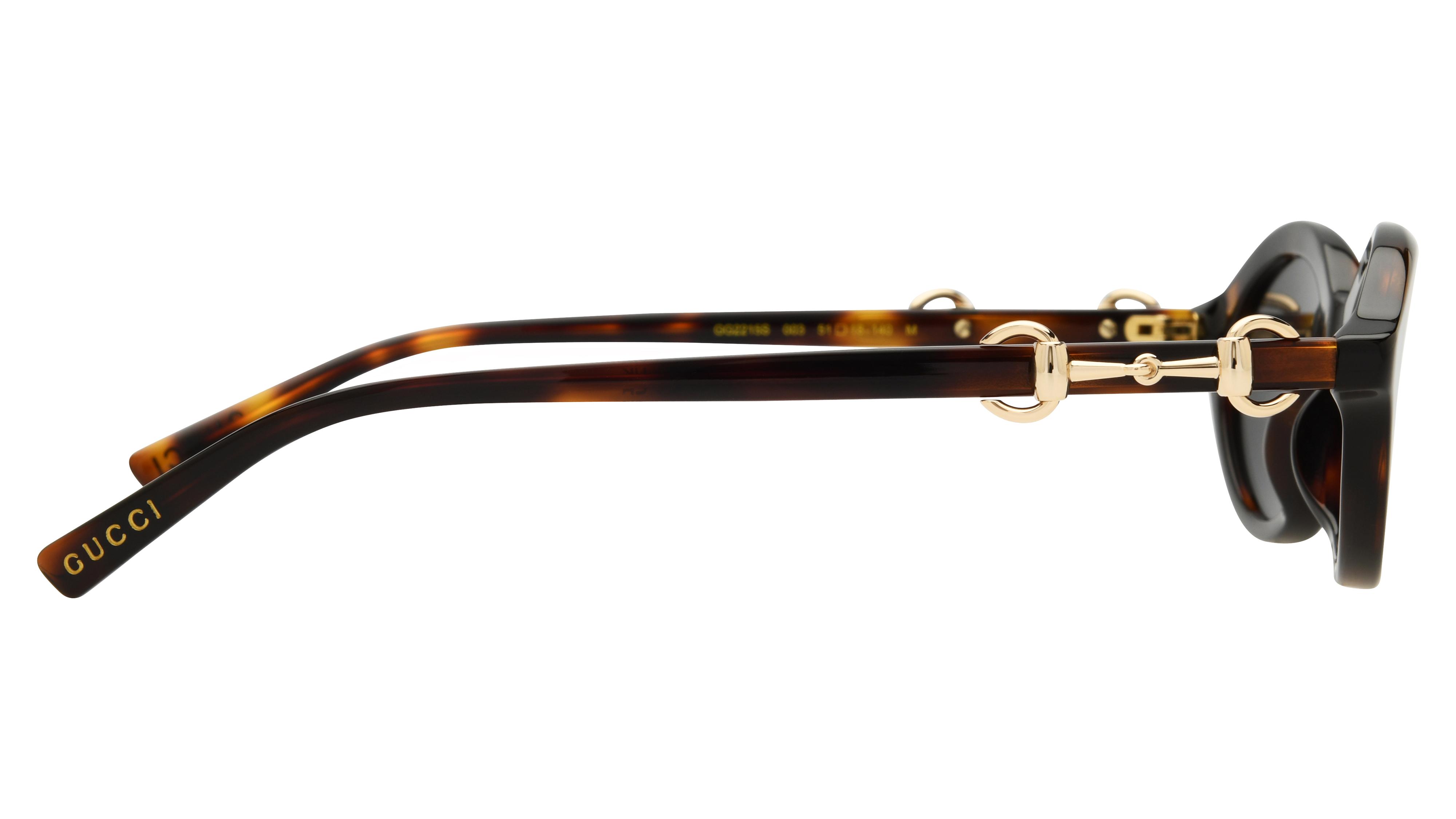 Lunettes de soleil Gucci Femme Écaille Ovale Gg2215S Droite