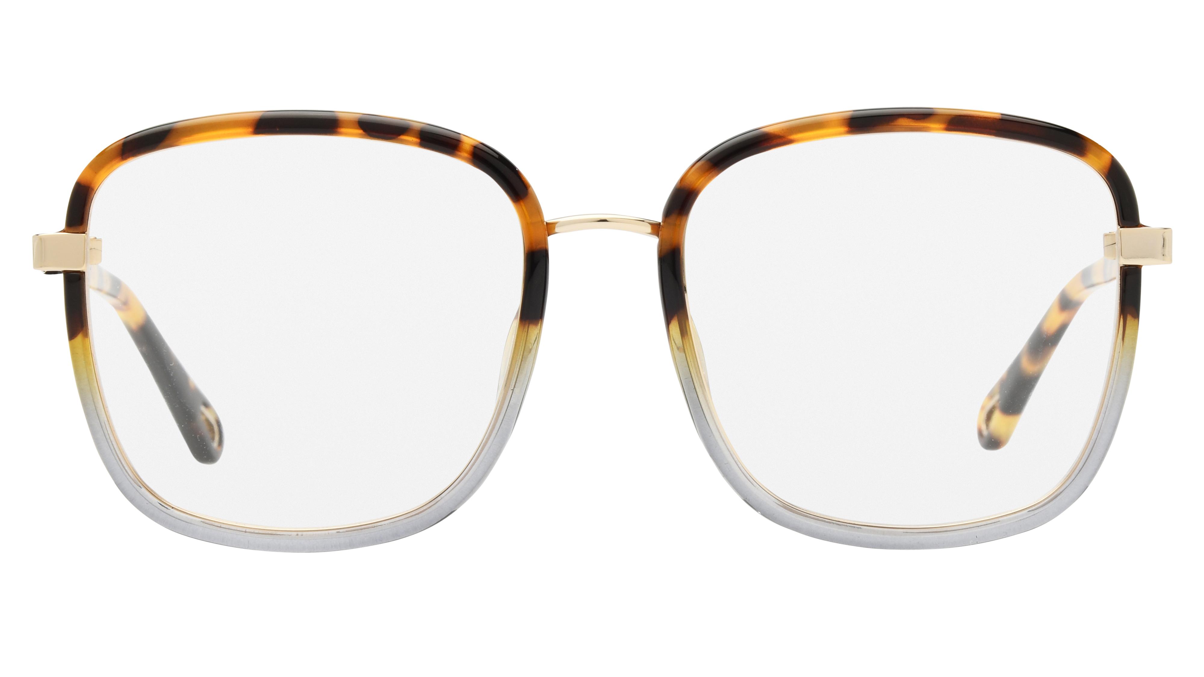 Lunettes de vue Chloé Femme Marron Carré CH0034O Face