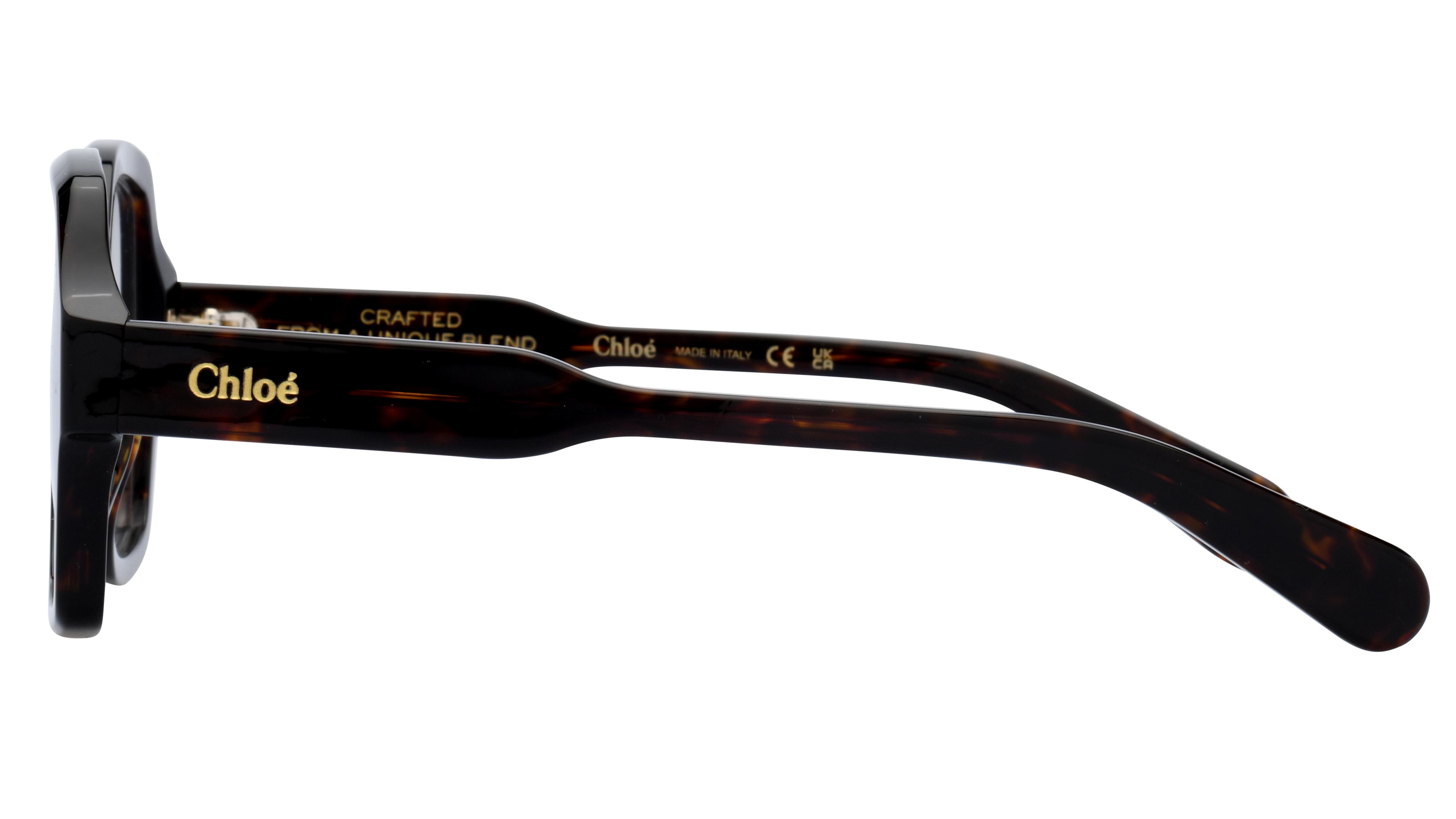 Lunettes de vue Chloé Femme Écaille Carré CH0155O Gauche