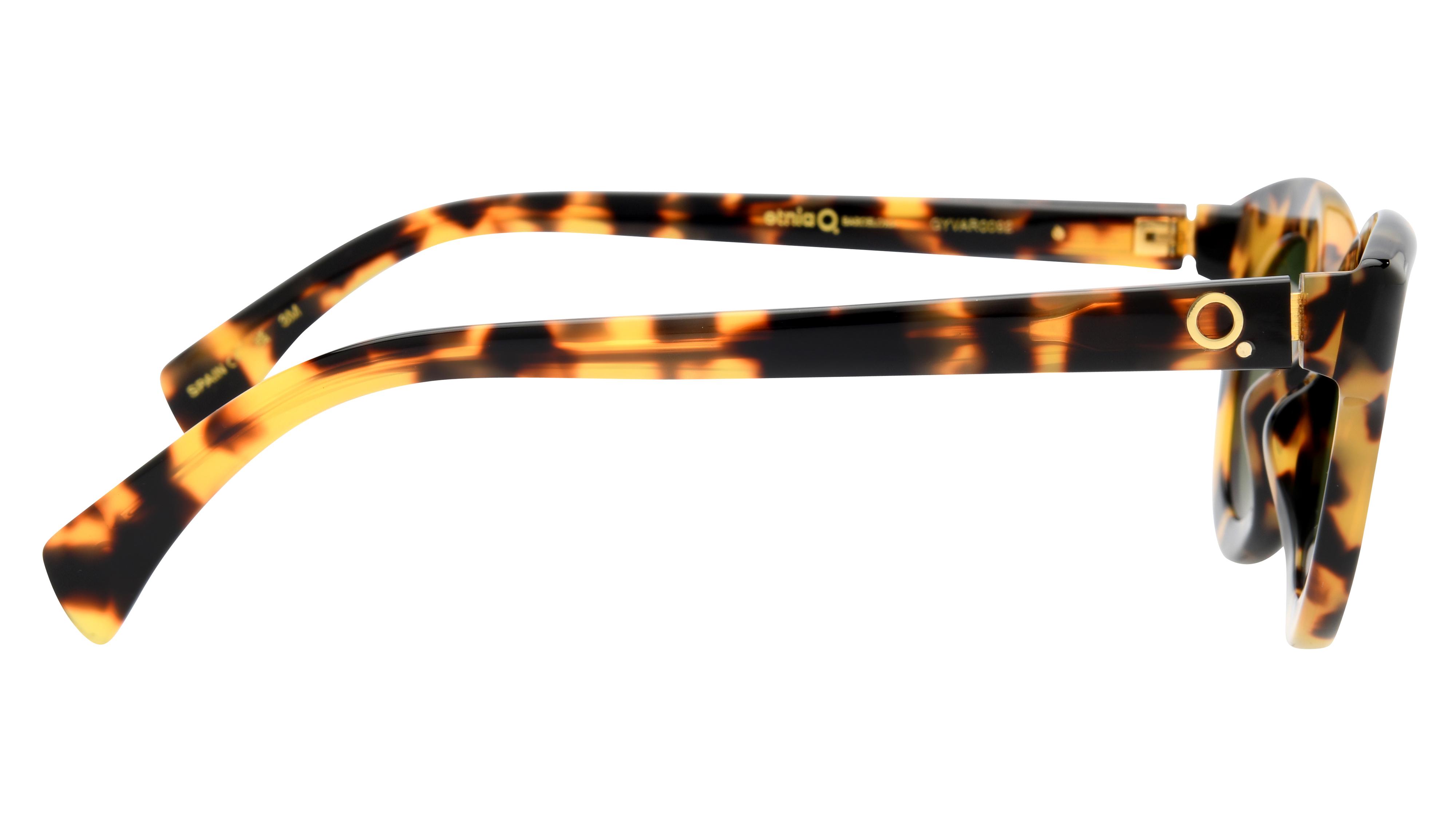 Lunettes de soleil Etnia Barcelona Taylor45S Hvgr Ecaille Fonce S Ronde Krys