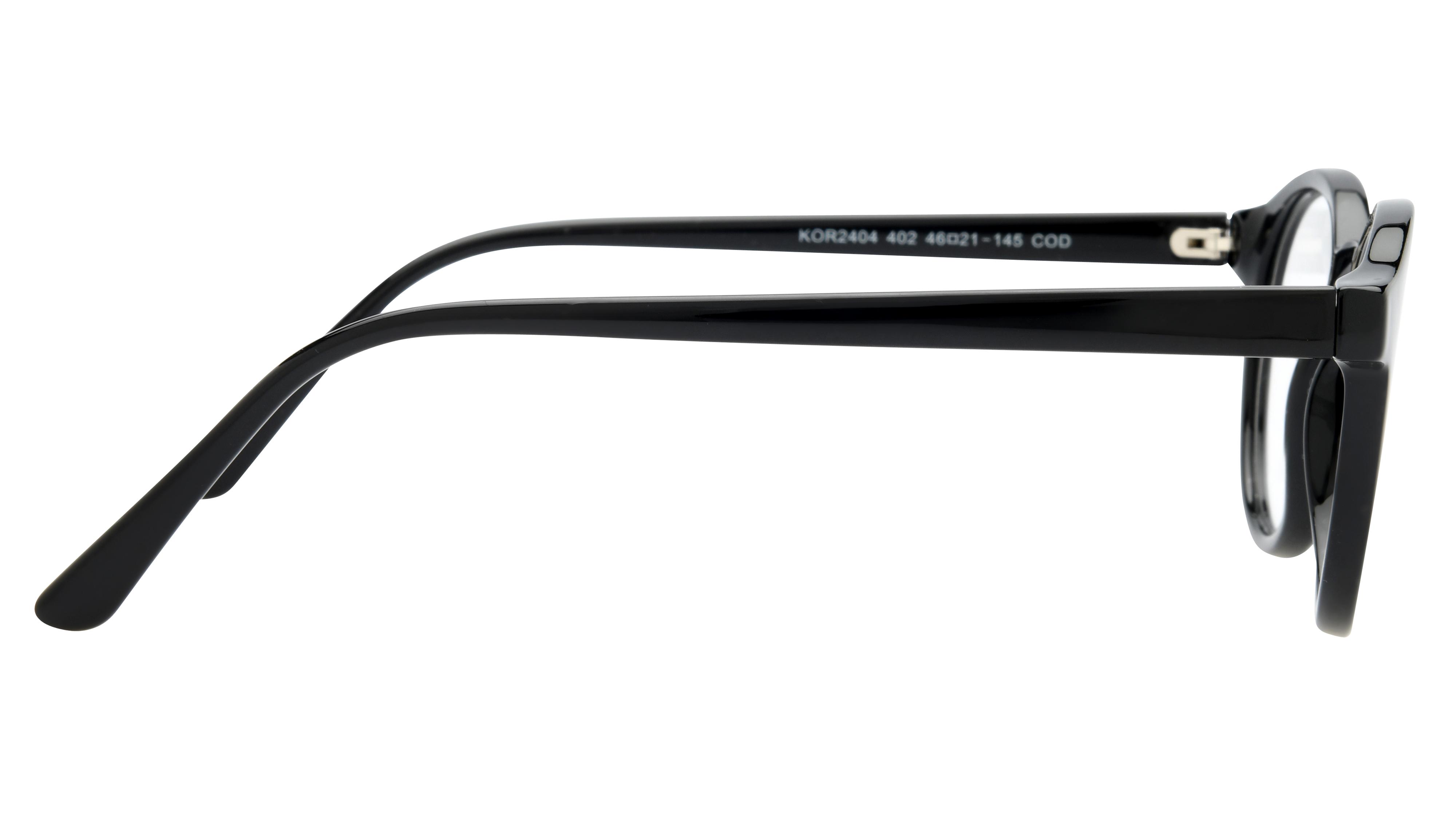 Lunettes de vue Signature Krys Homme Noir Pantos Kor2404 Droite