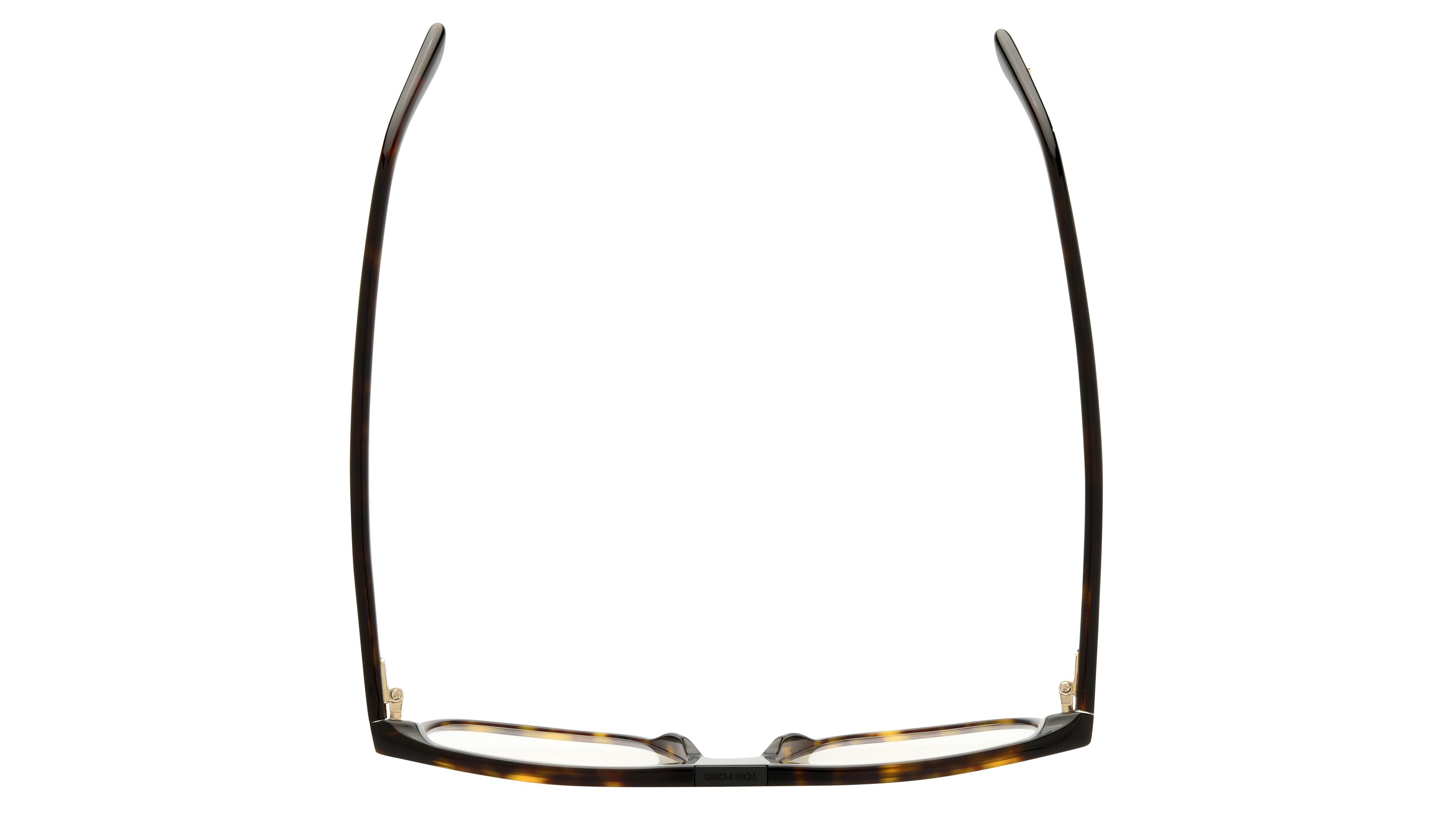 Lunettes de vue Tom Ford Femme Marron Aviateur Tf5901-B-N Dessus