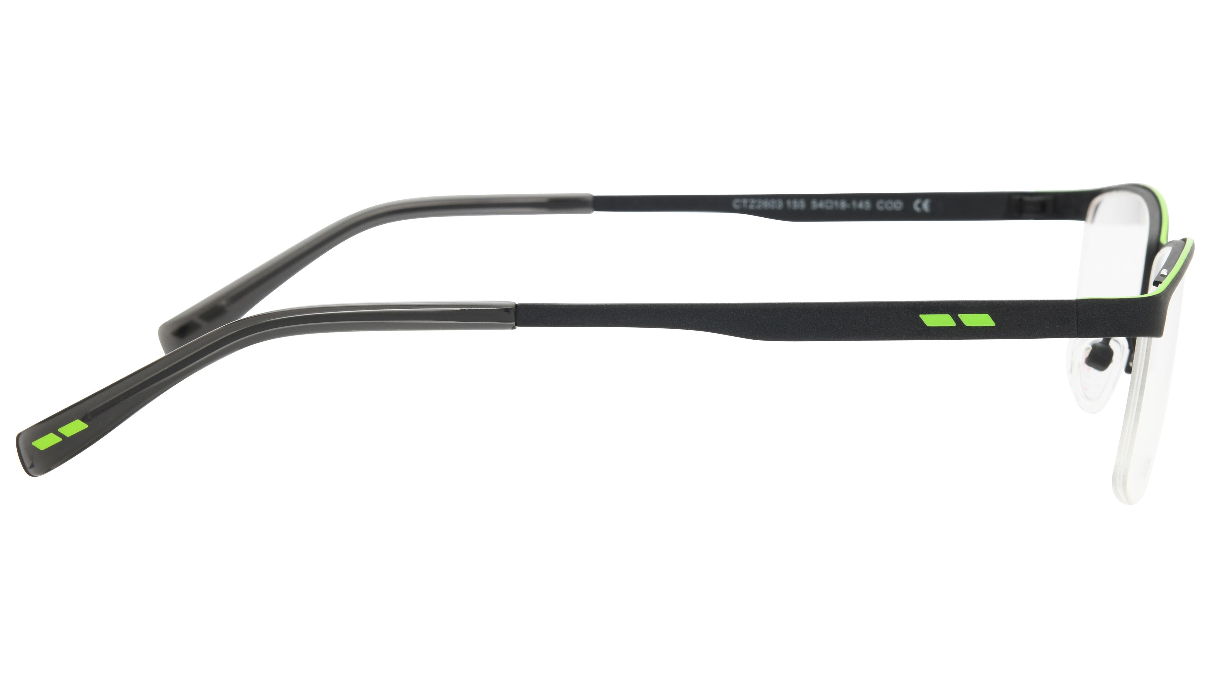 Lunettes de vue Citizen Mixte Gris Rectangle ctz2603 Droite