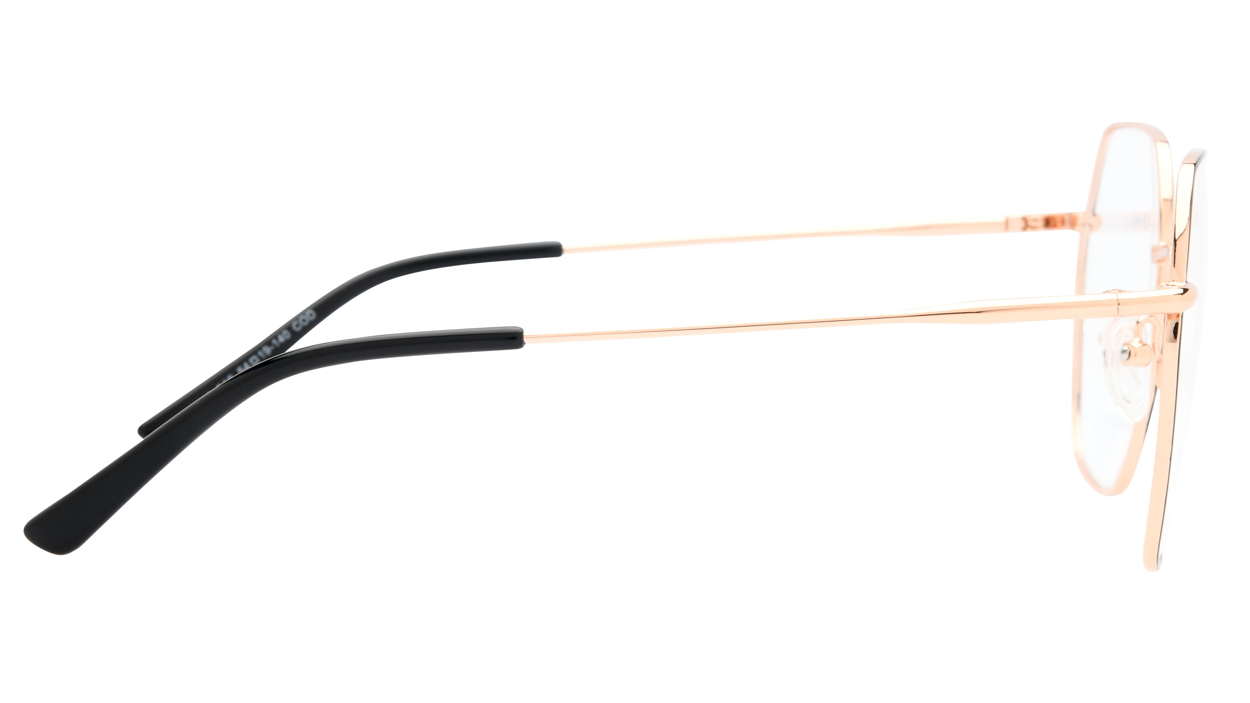 Lunettes de vue Signature Krys Femme Or Carré Kor2403 Droite