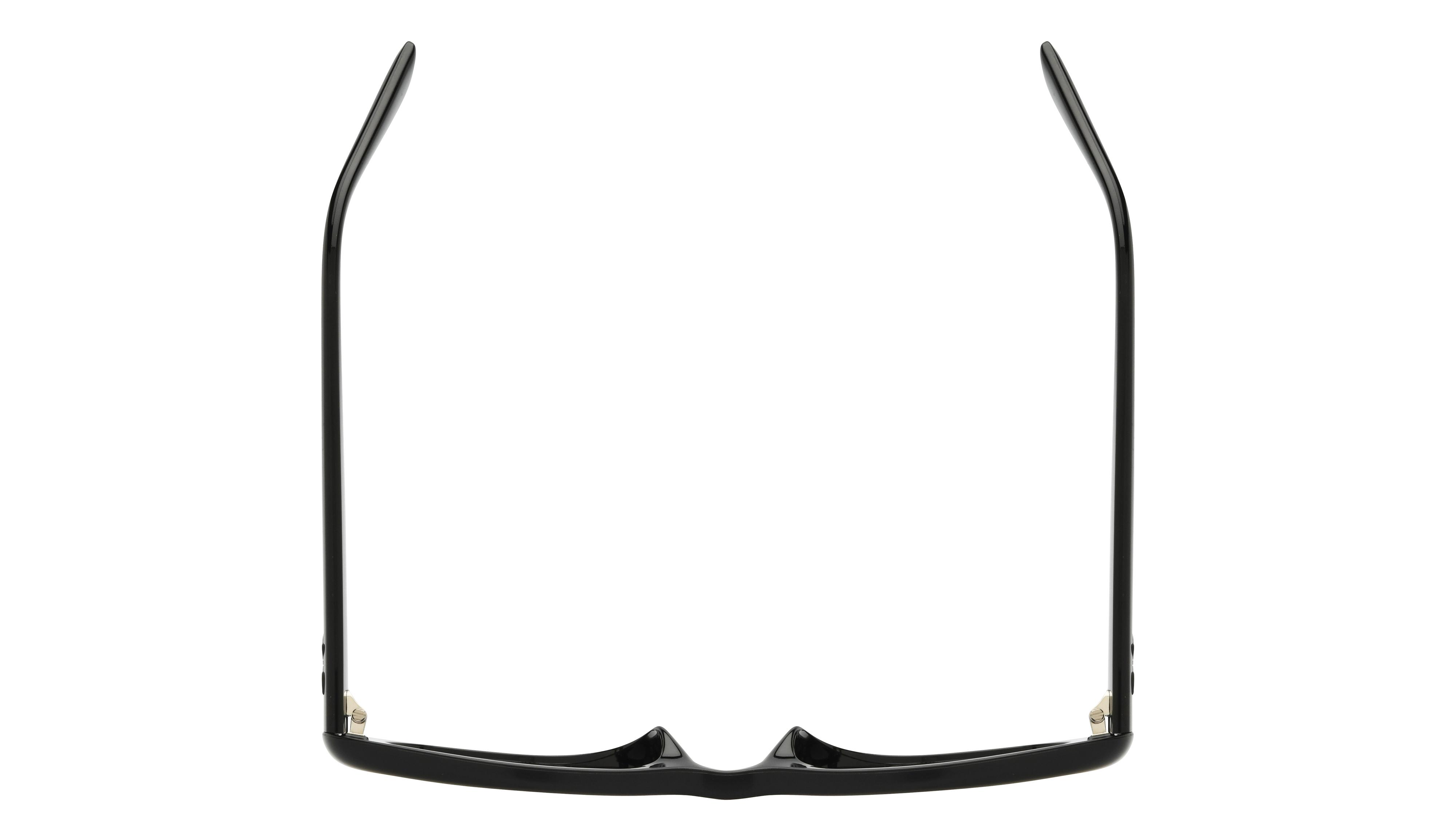 Lunettes de soleil Ray-Ban Mixte Noir Ovale RB4441D Dessus