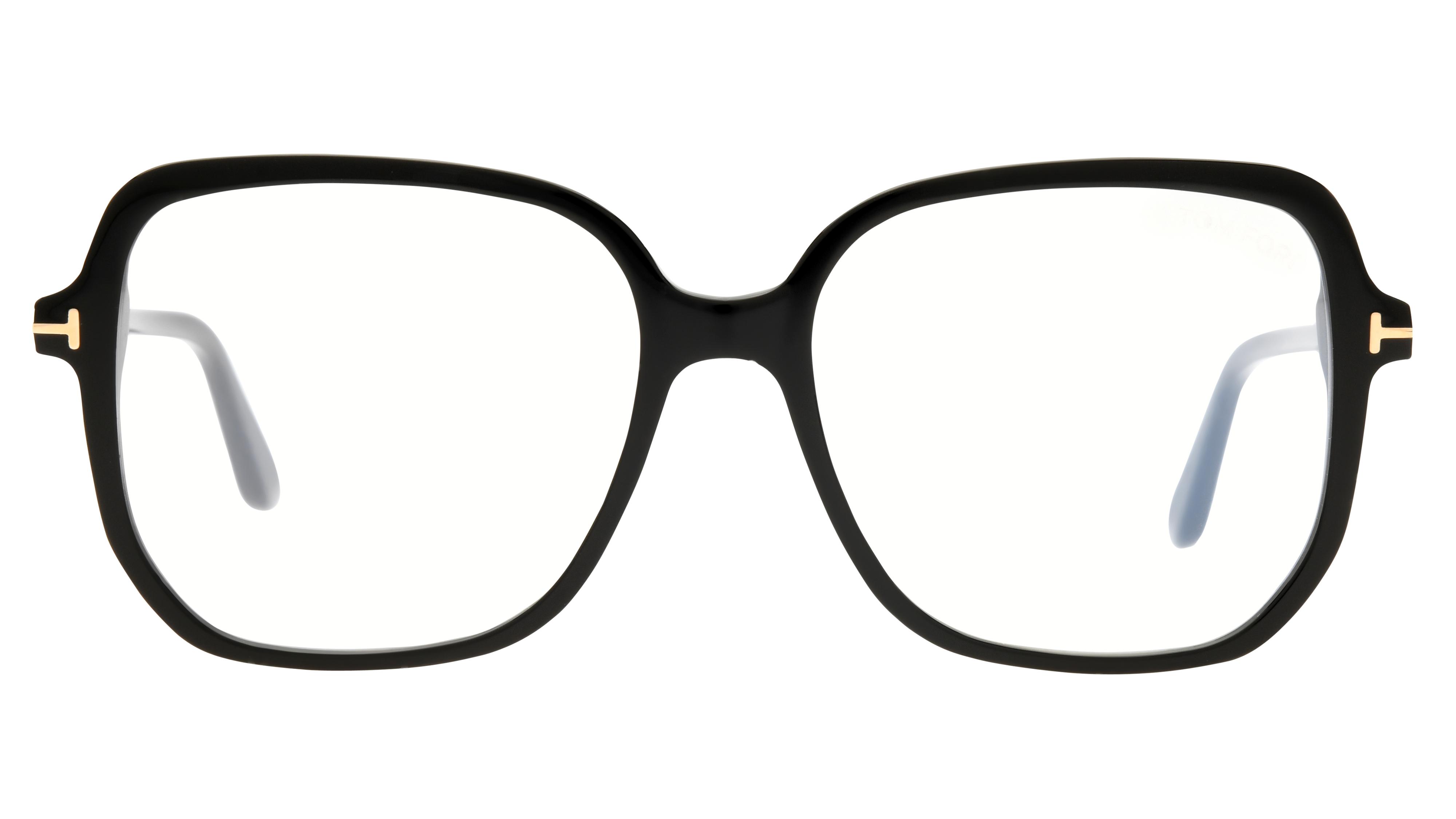 Lunettes de vue Tom Ford Femme Noir Carré Tf5578-B Face