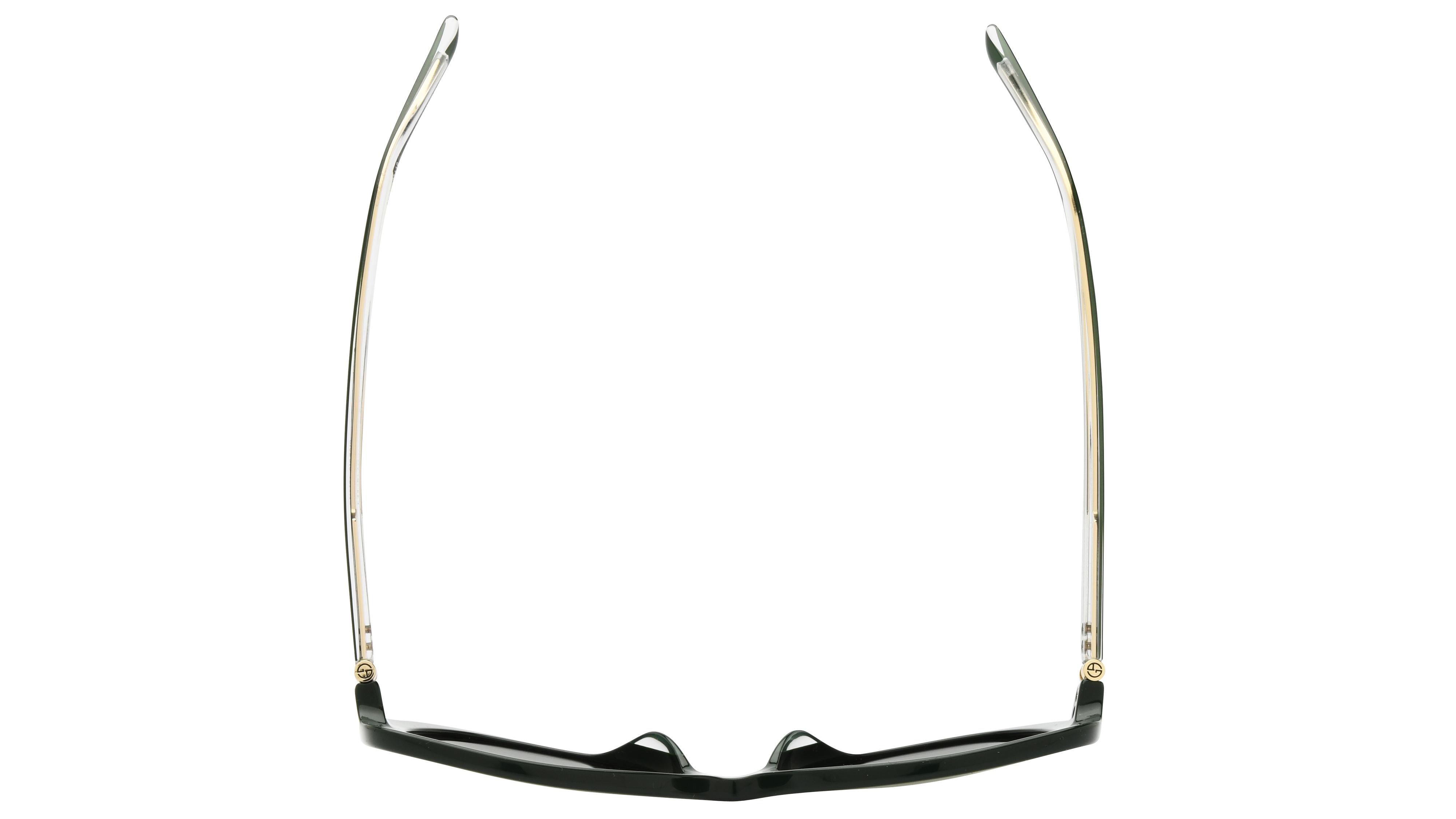 Lunettes de soleil Giorgio Armani Femme Vert Ronde Ar8229U Dessus