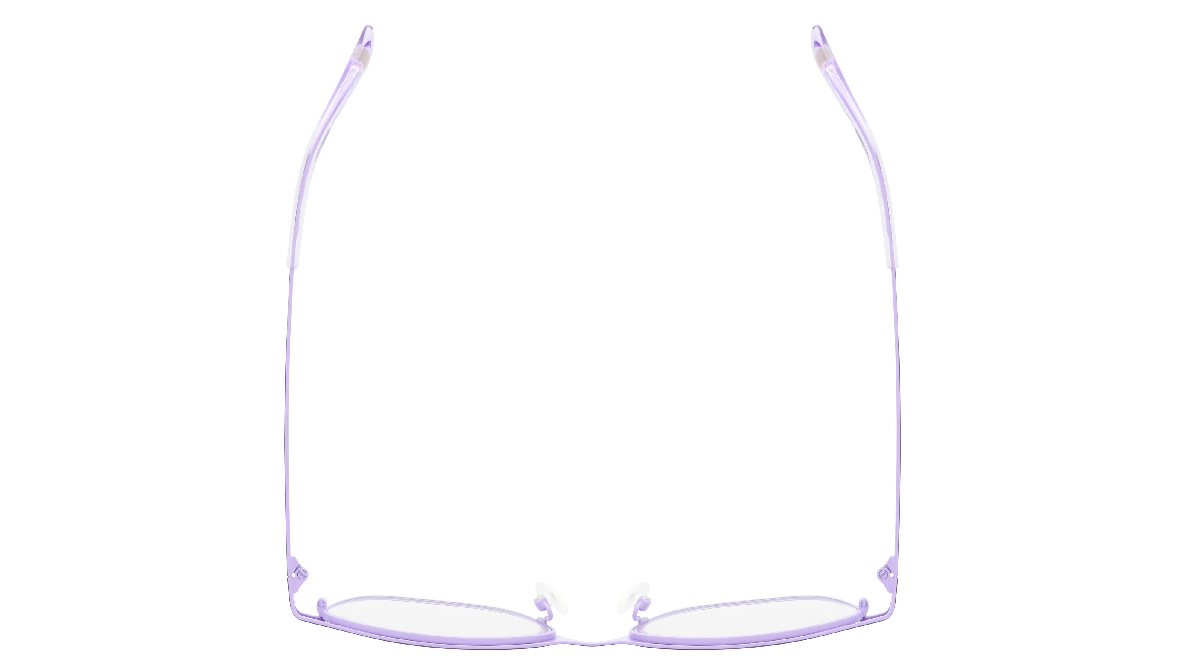 Lunettes de vue Baïa Femme Violet Papillon baa2601 Dessus