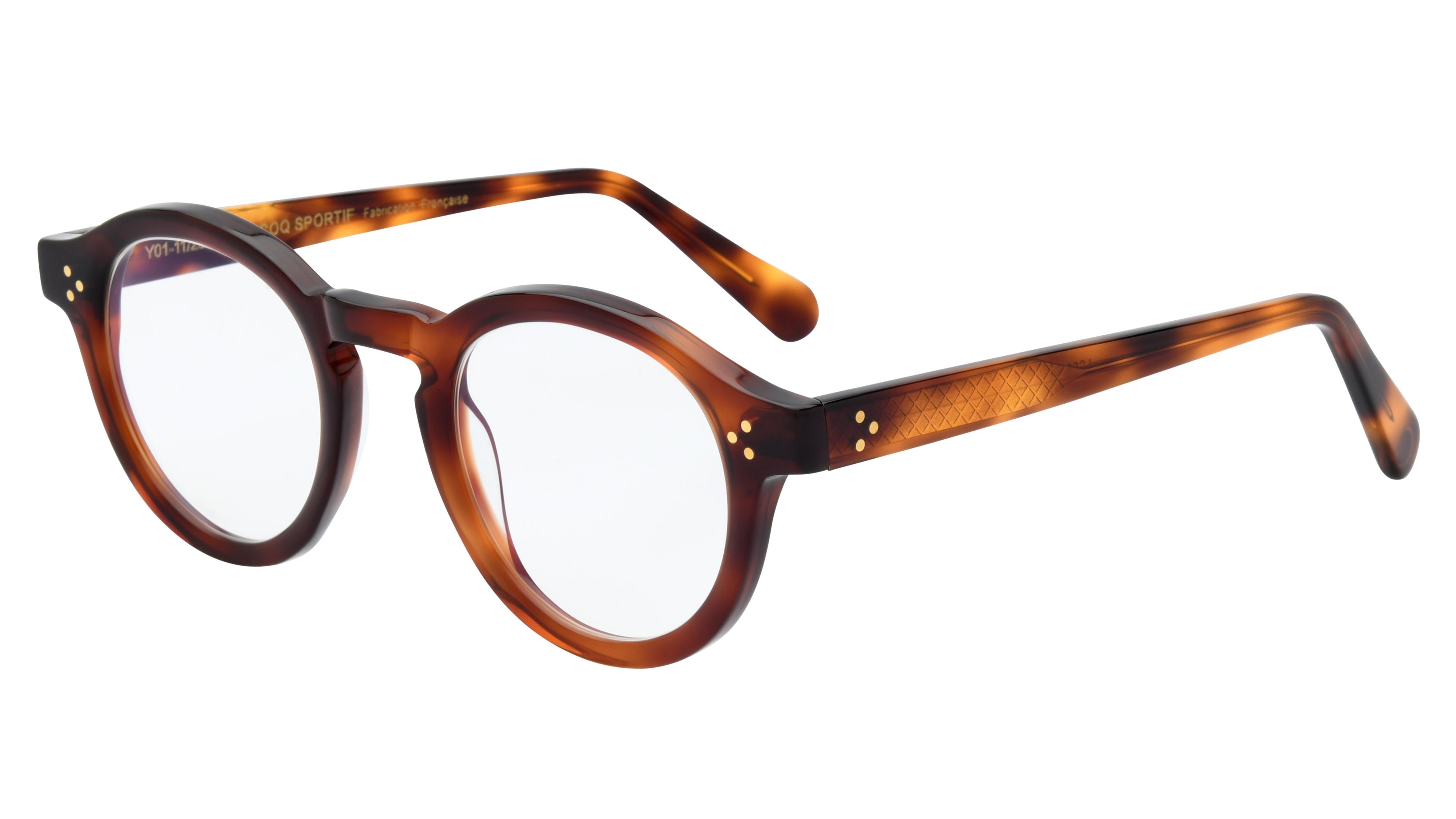 Lunettes de vue Le Coq Sportif Homme Écaille Pantos Lcs2505 Trois-Quart