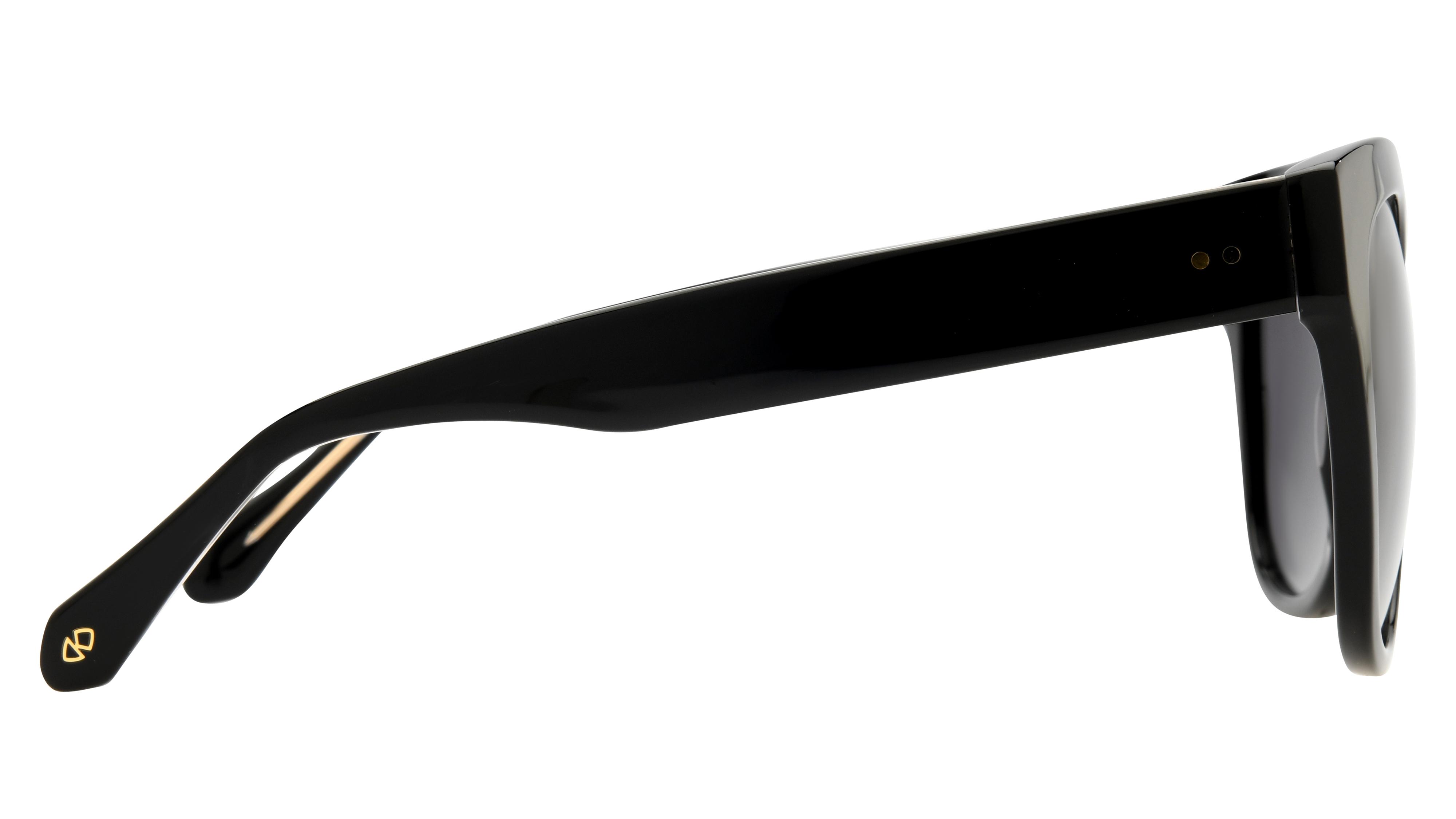 Lunettes de soleil Signature Krys Femme Noir Papillon Skj2524-F Droite