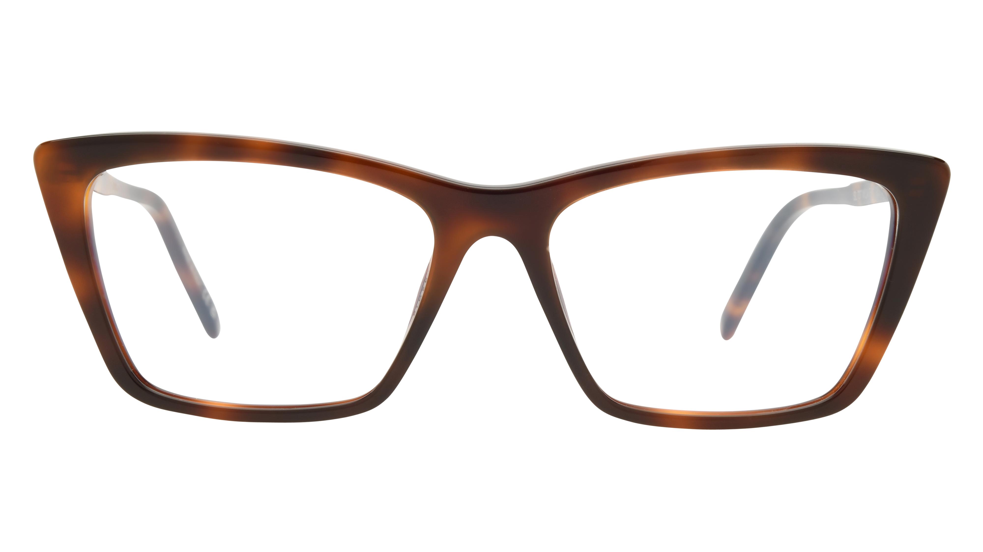 Lunettes de vue Saint Laurent Femme Écaille Rectangle Sl Face