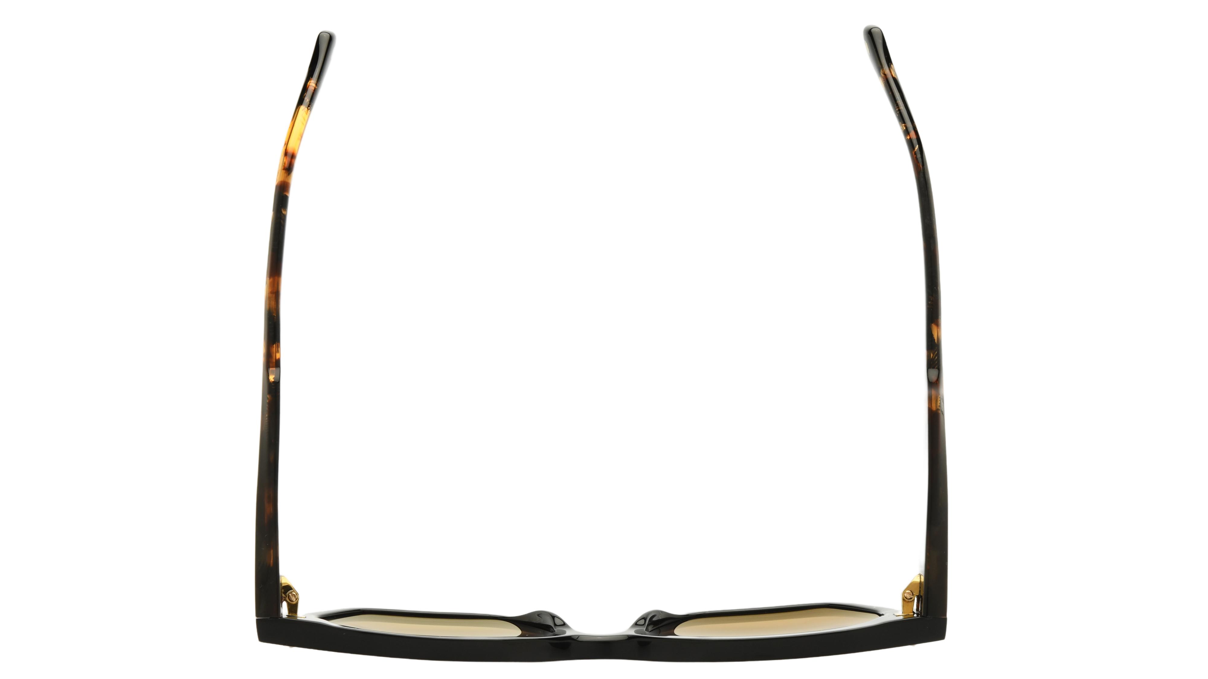 Lunettes de soleil ba&sh Femme Noir Carré LENI Dessus