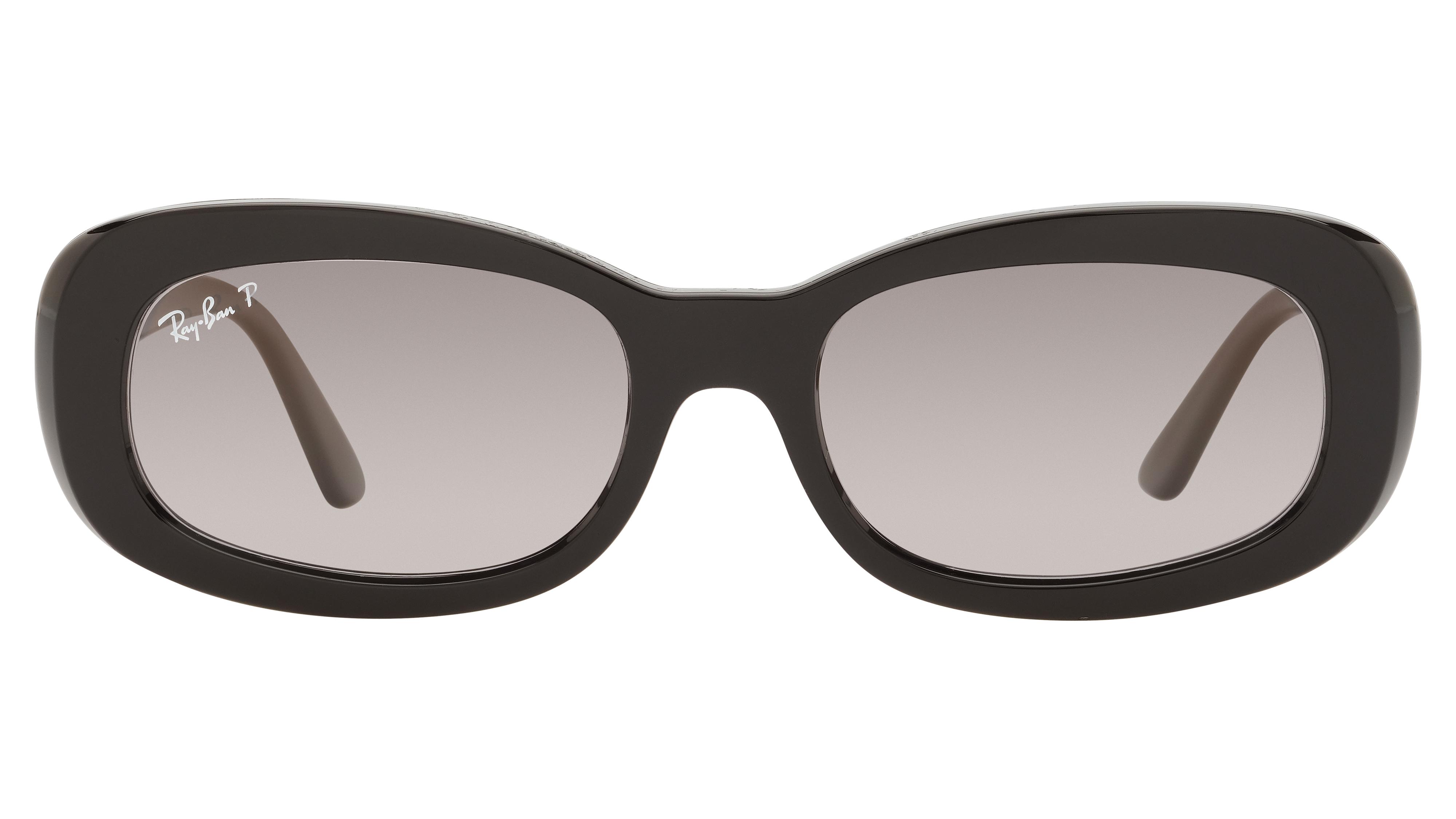 Lunettes de soleil Ray-Ban Femme Noir Ovale rb2221 Face