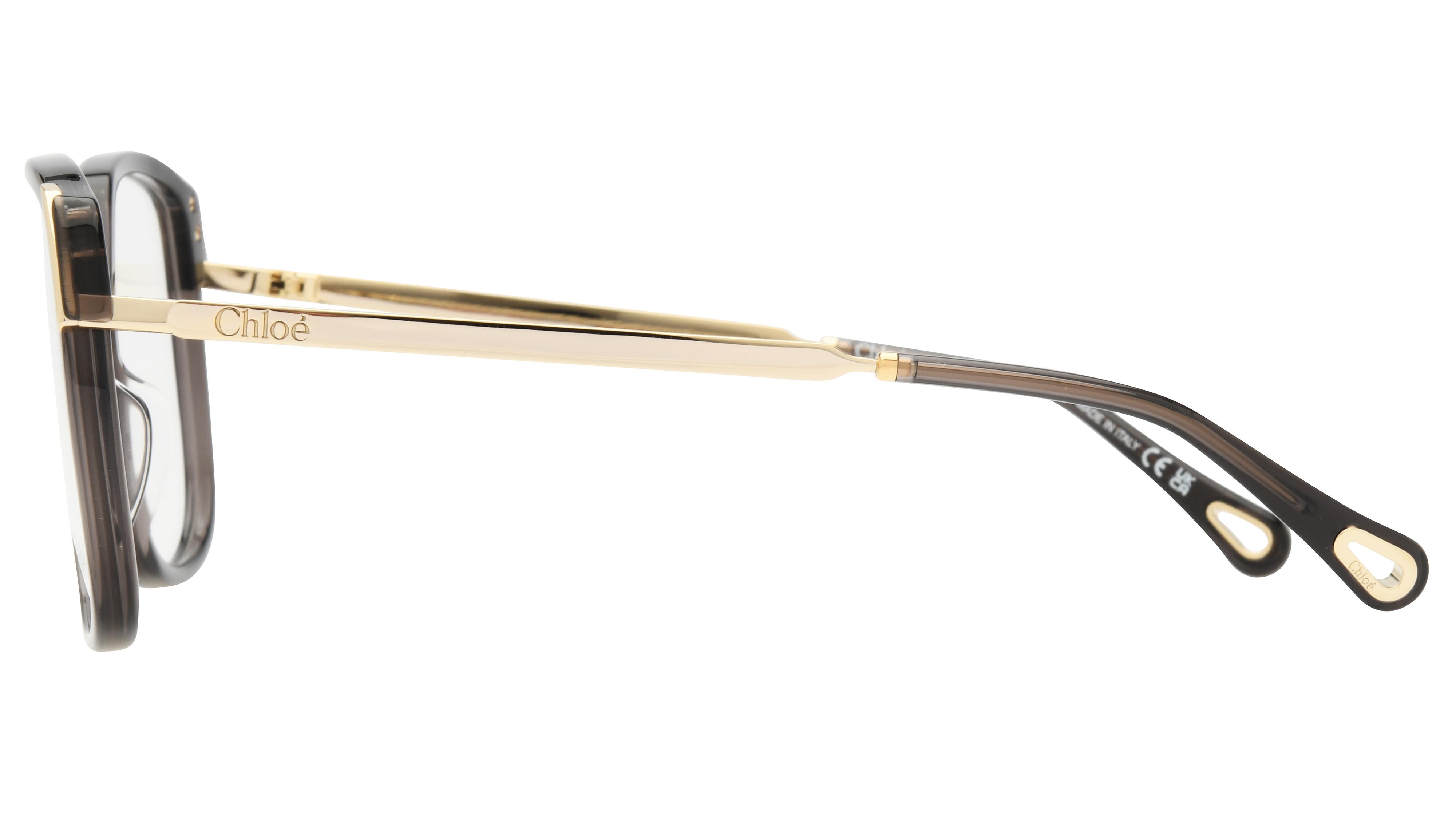 Lunettes de vue Chloé Femme Noir Carré CH0287O Gauche