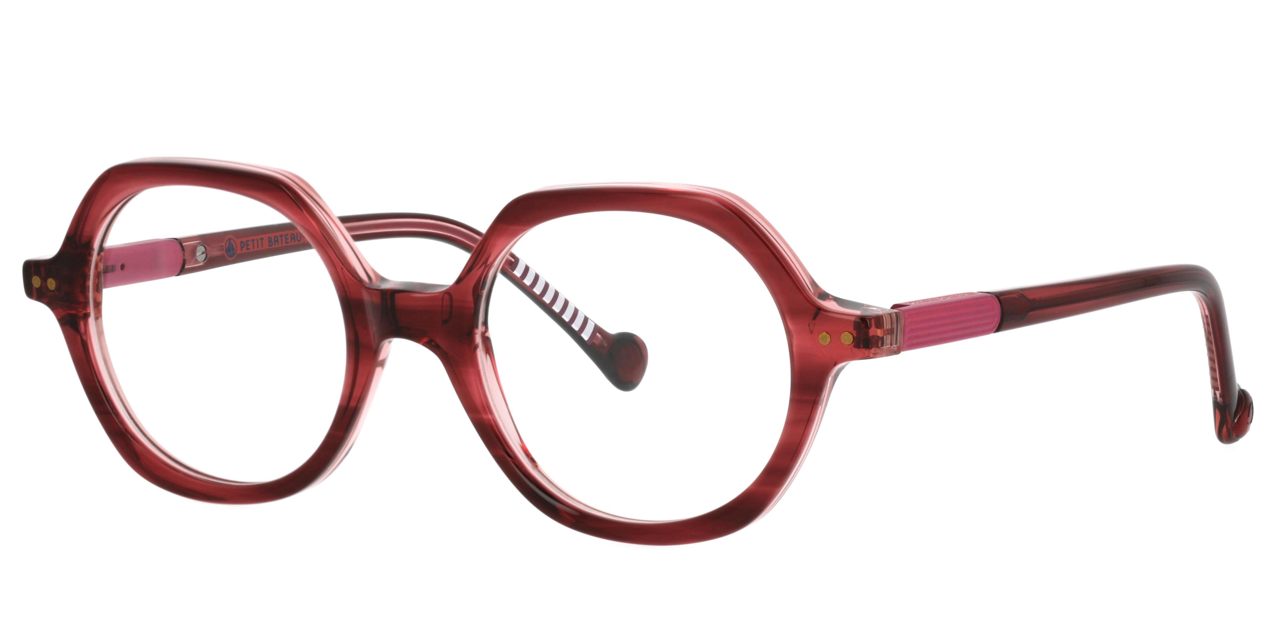 Lunettes de vue Petit Bateau Enfant Rouge Carré Ile Gauche