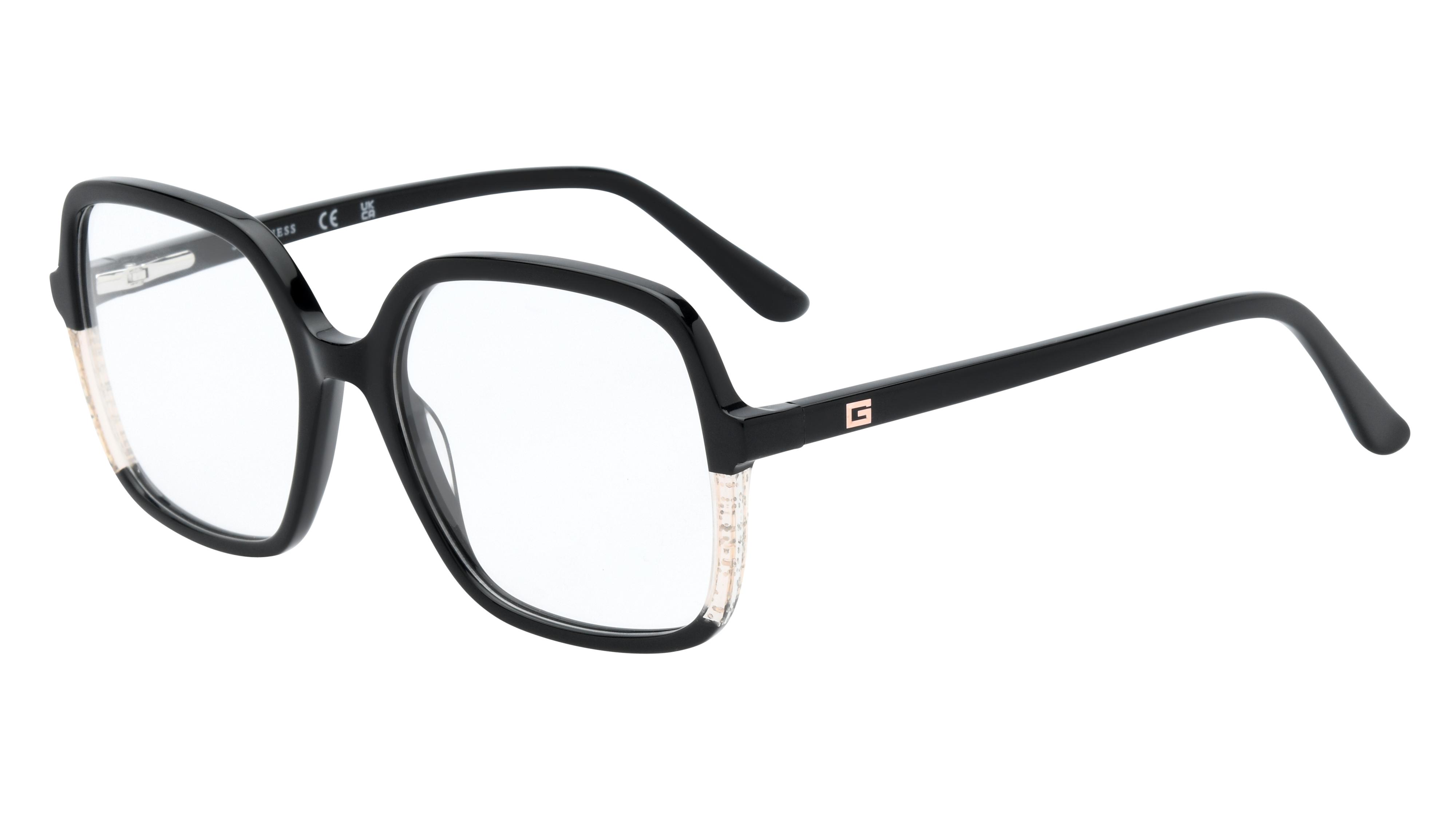 Lunettes De Vue Guess Pour Femme - Monture Noire Métal Et Plastique - Neuf Sans étiquette
