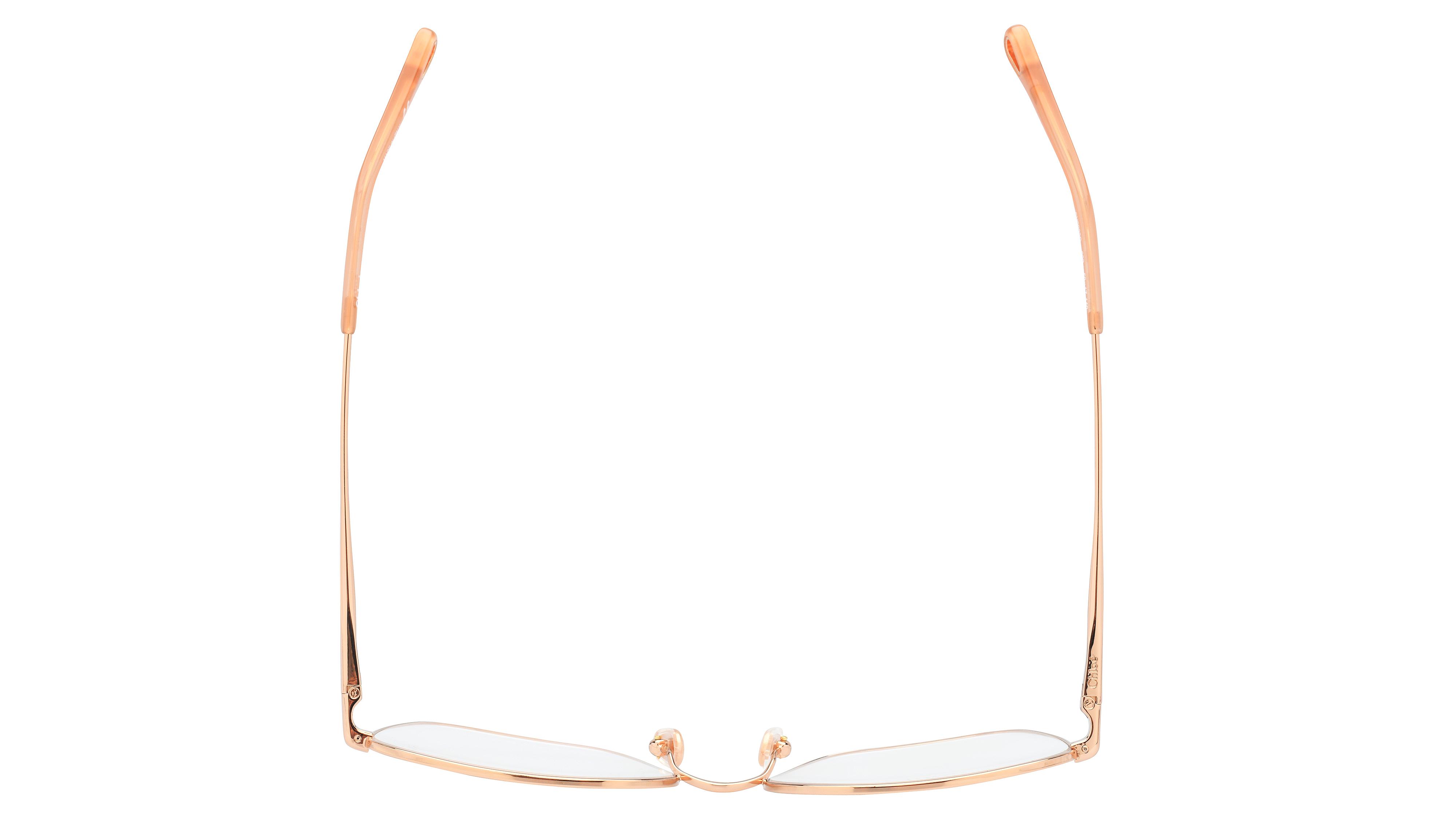 Lunettes de vue Chloé Femme Rose Carré Ch0023O Dessus