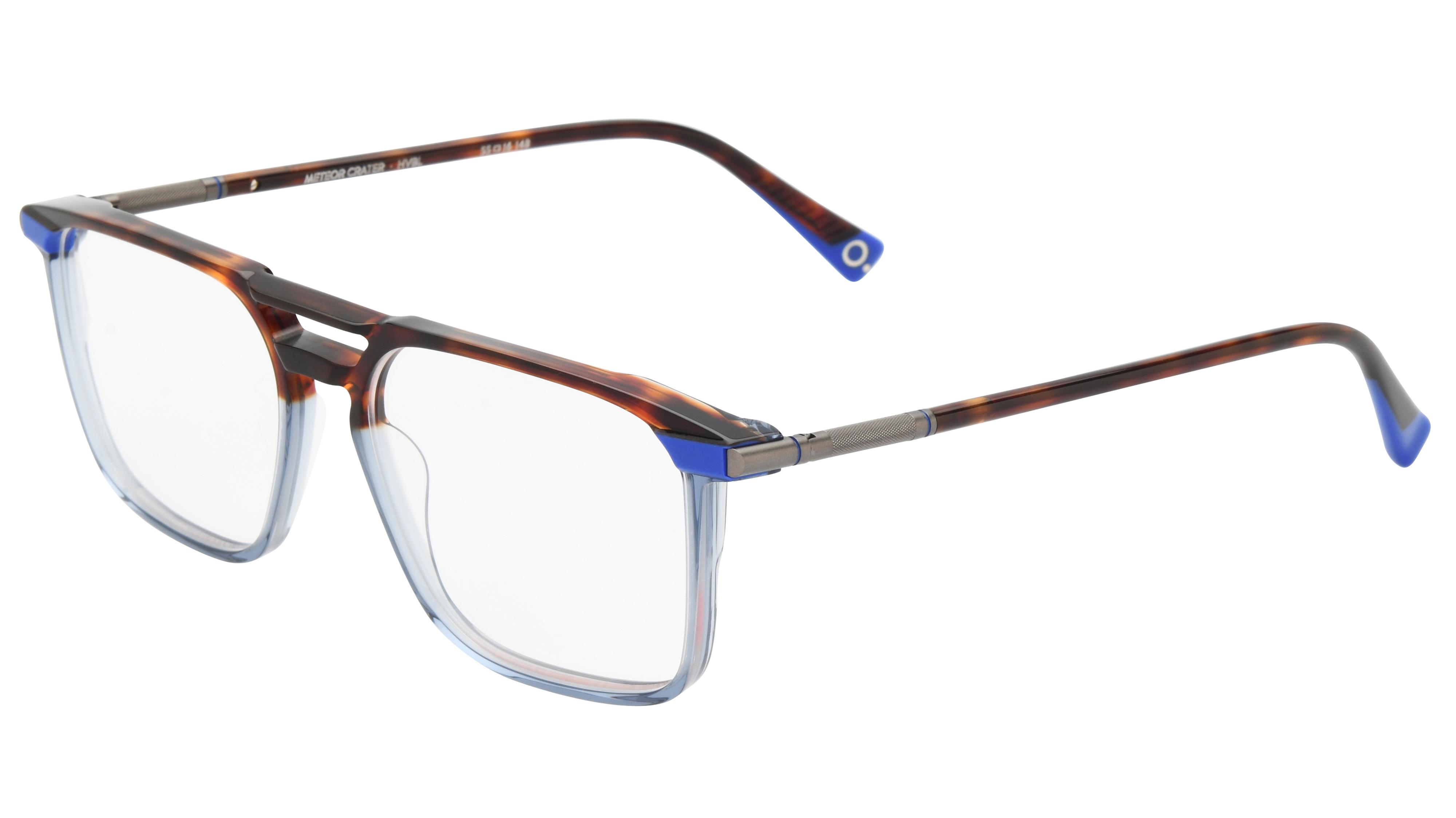 Lunettes de vue Etnia Barcelona Homme Bleu Aviateur meteor Trois-Quart