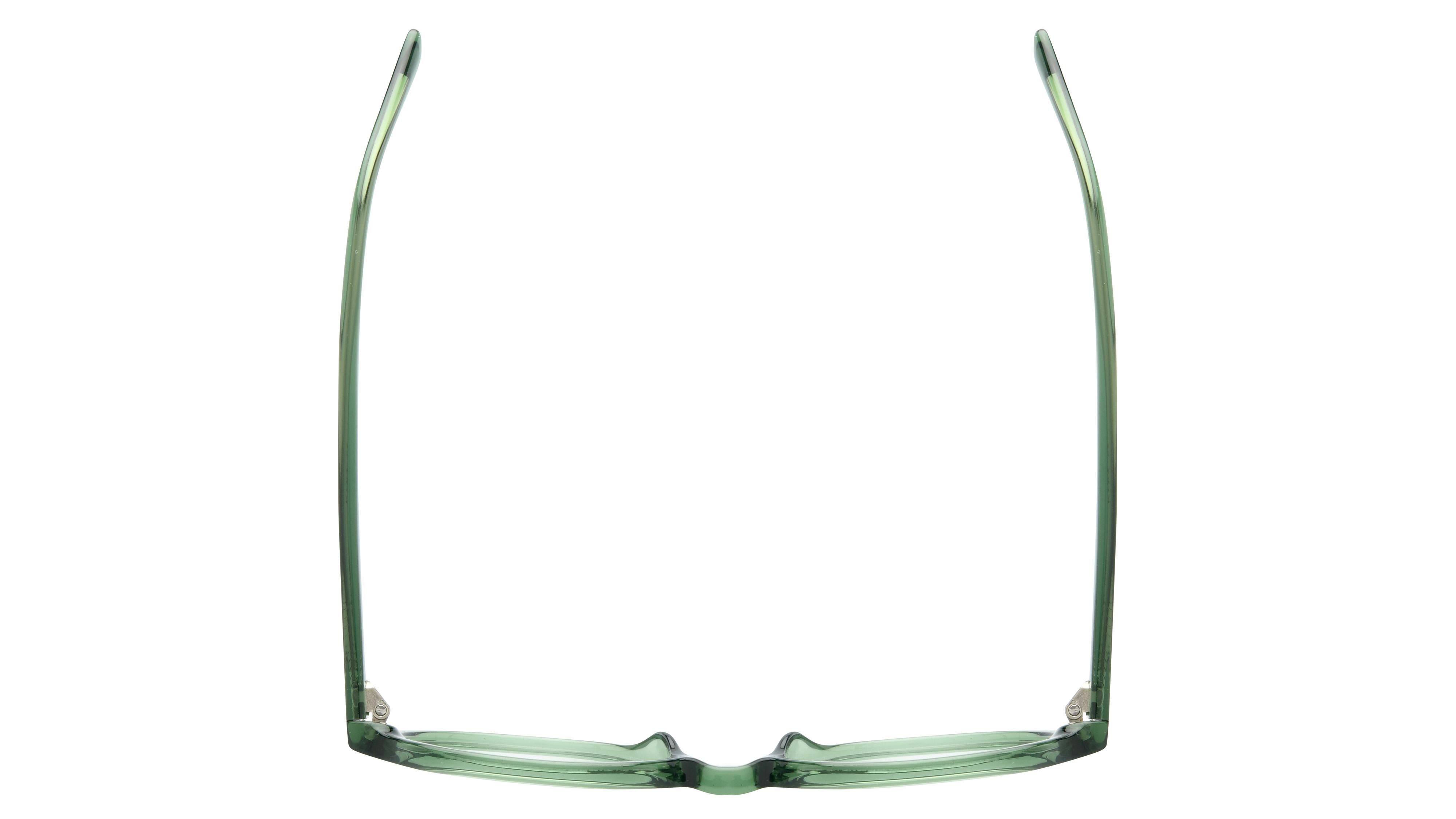 Lunettes de vue Signature Krys Femme Vert Carré Kor2401 Dessus