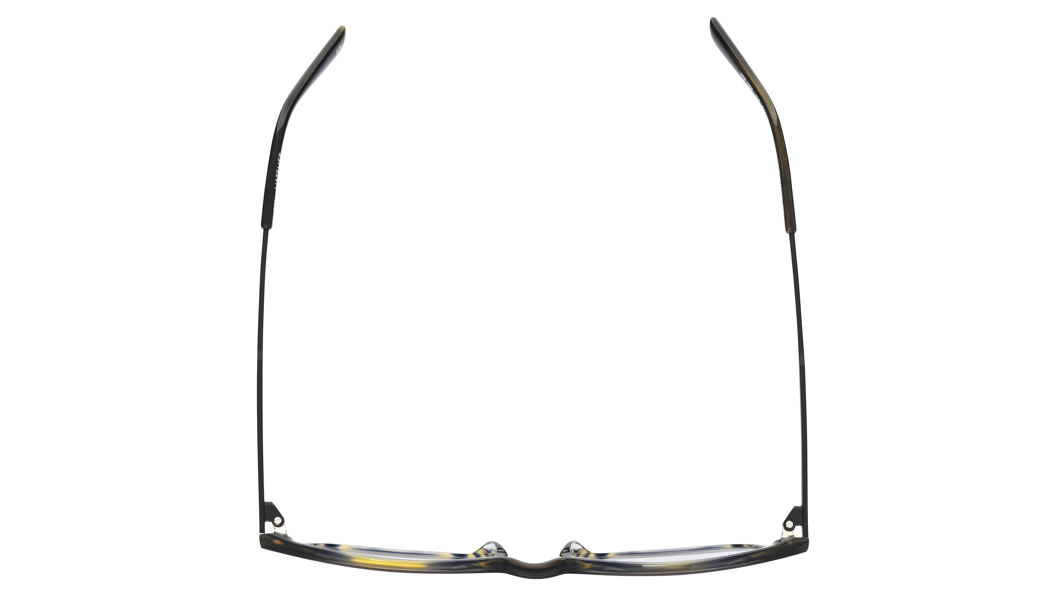 Lunettes de vue L'Atelier du Faubourg Homme Gris Rectangle Adf1905 Dessus