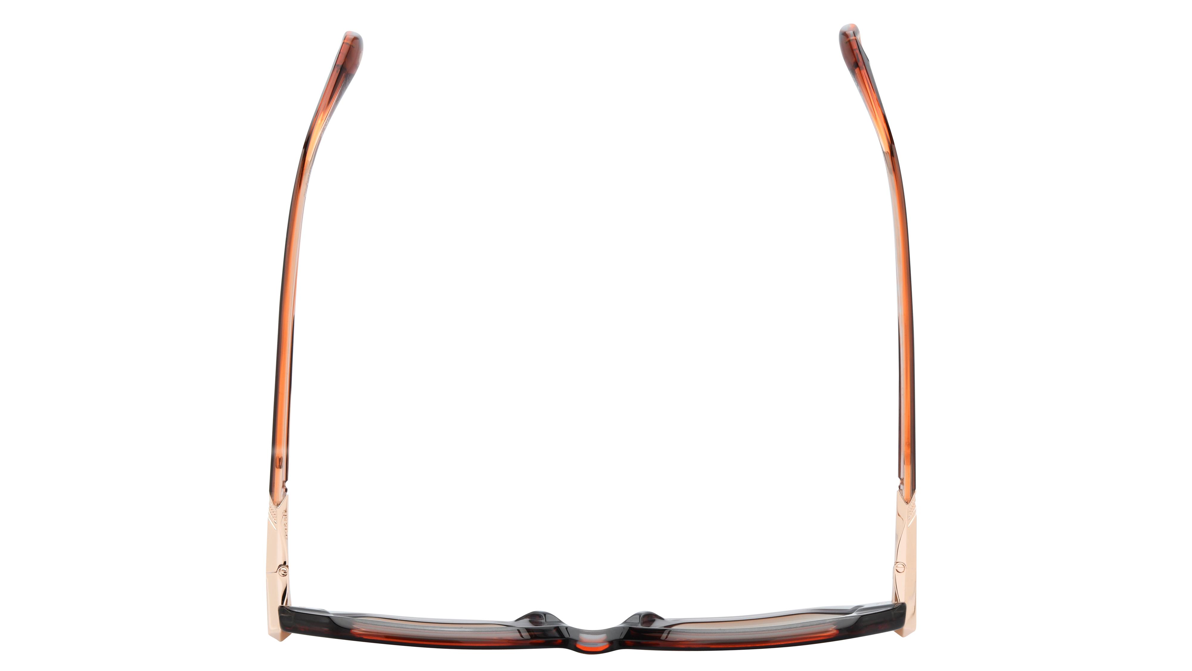 Lunettes de soleil ba&sh Femme Rose Carré lucile01 Dessus