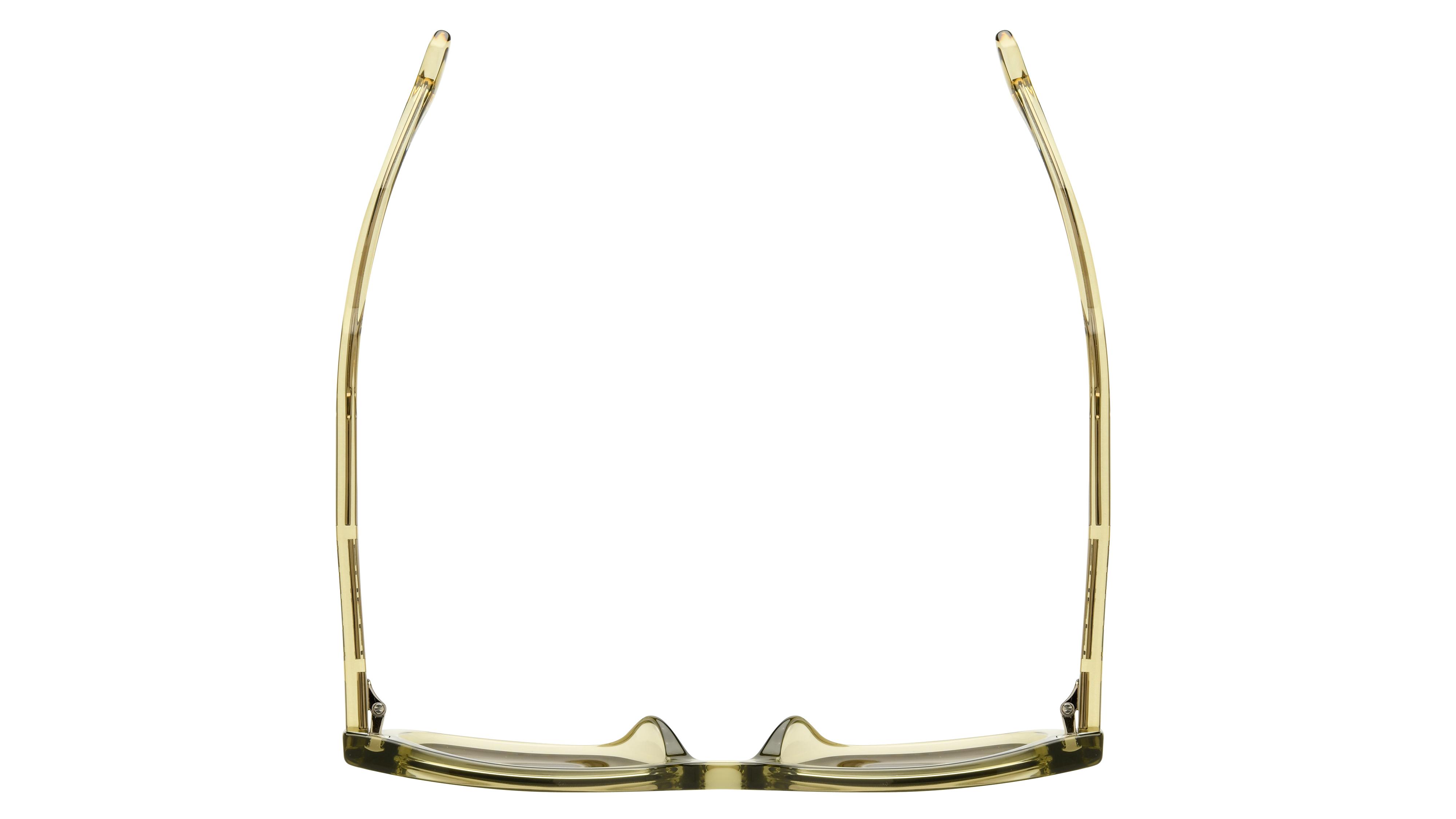 Lunettes de soleil Gucci Homme Vert Rectangle Gg1732Sk Dessus