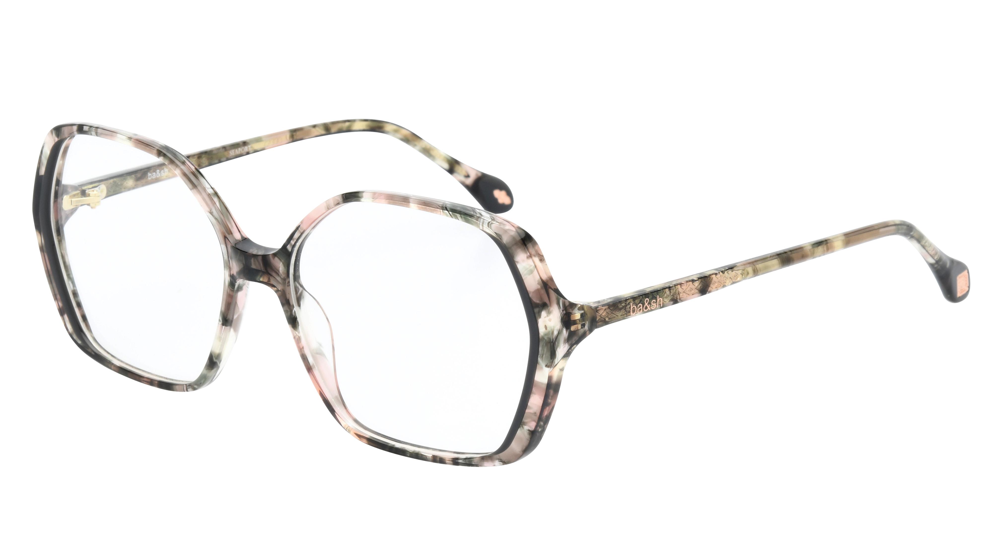 Lunettes de vue ba&sh Femme Écaille Papillon BA1068 Trois-Quart