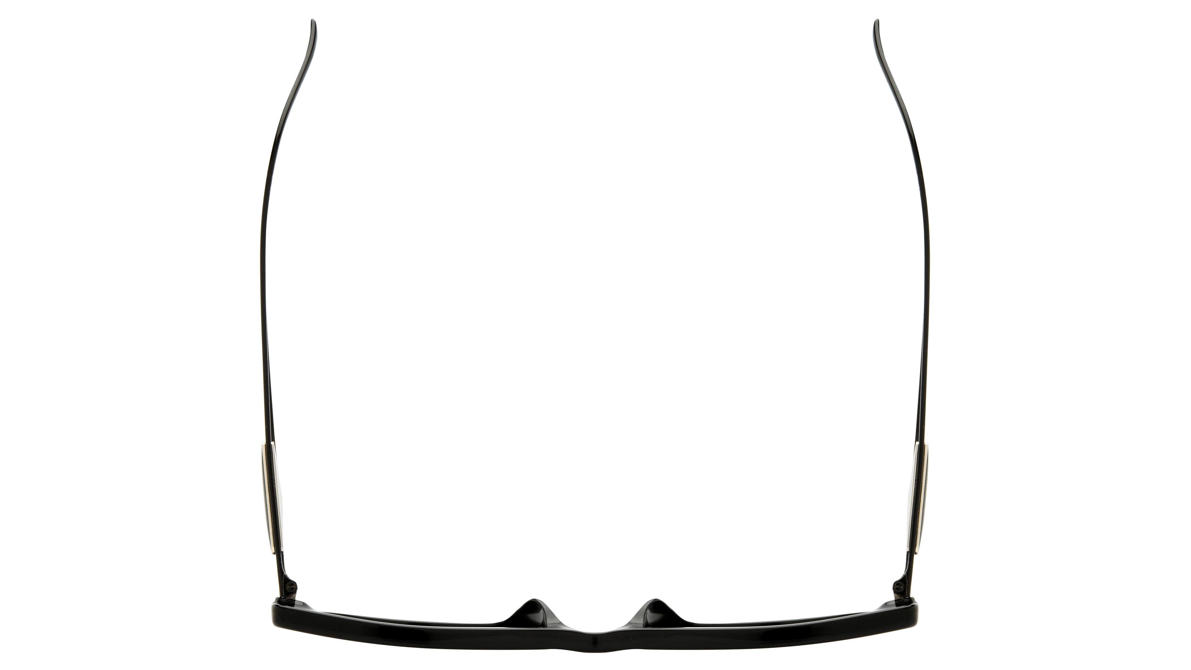 Lunettes de soleil Prada Femme Noir Rectangle Pr14Ys Dessus